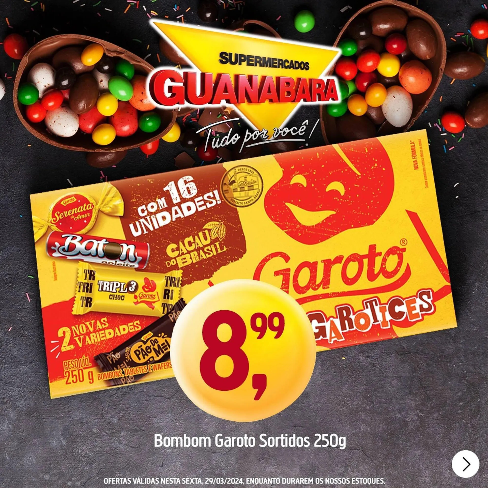 Encarte de Catálogo Supermercados Guanabara 29 de março até 29 de março 2024 - Pagina 1