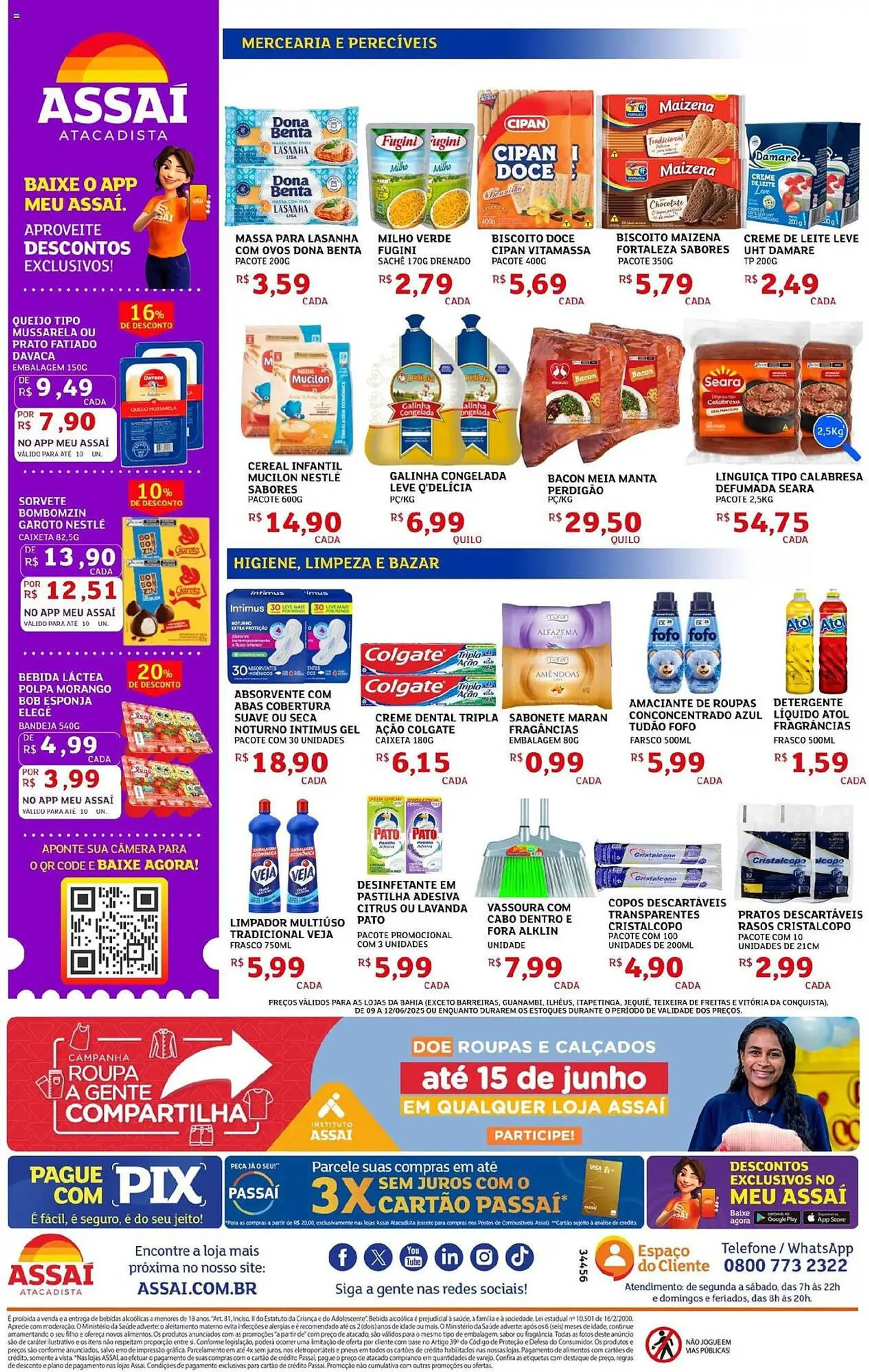 Encarte de Catálogo Assaí Atacadista 9 de junho até 12 de junho 2025 - Pagina 2