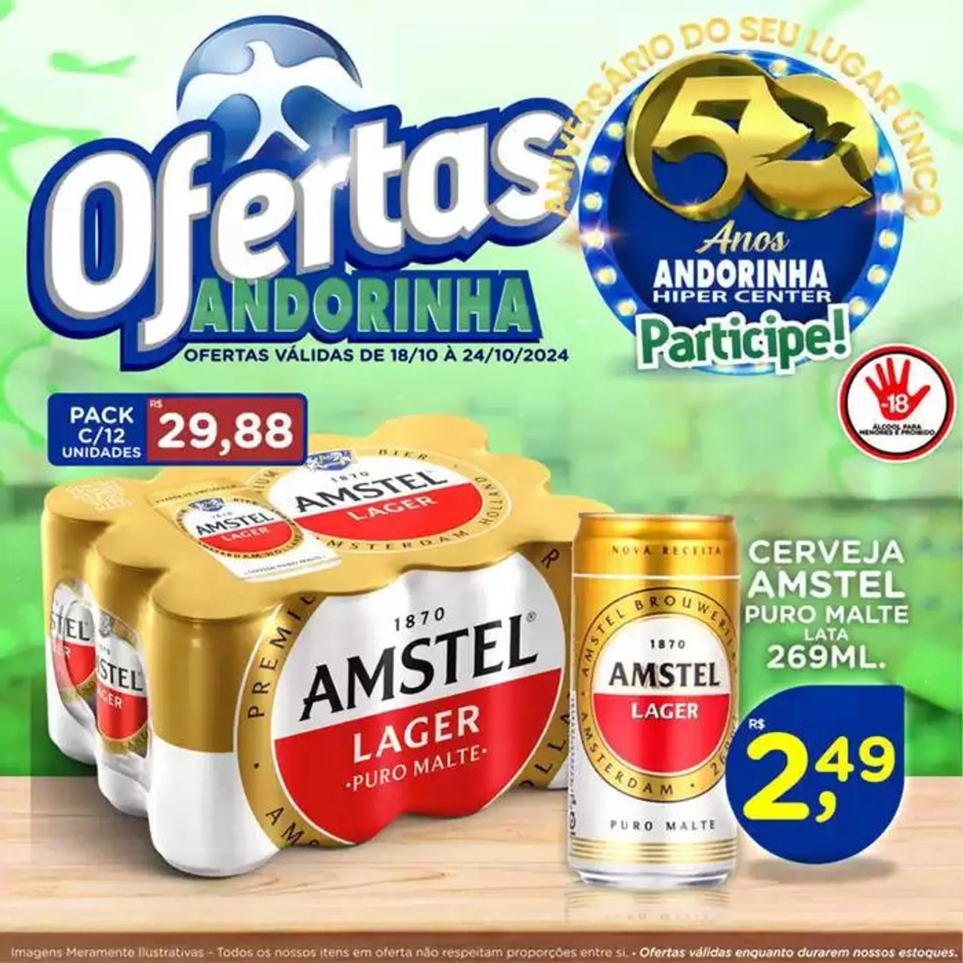 Encarte de Andorinha Hipermercado OFERTAS 18 de outubro até 24 de outubro 2024 - Pagina 19