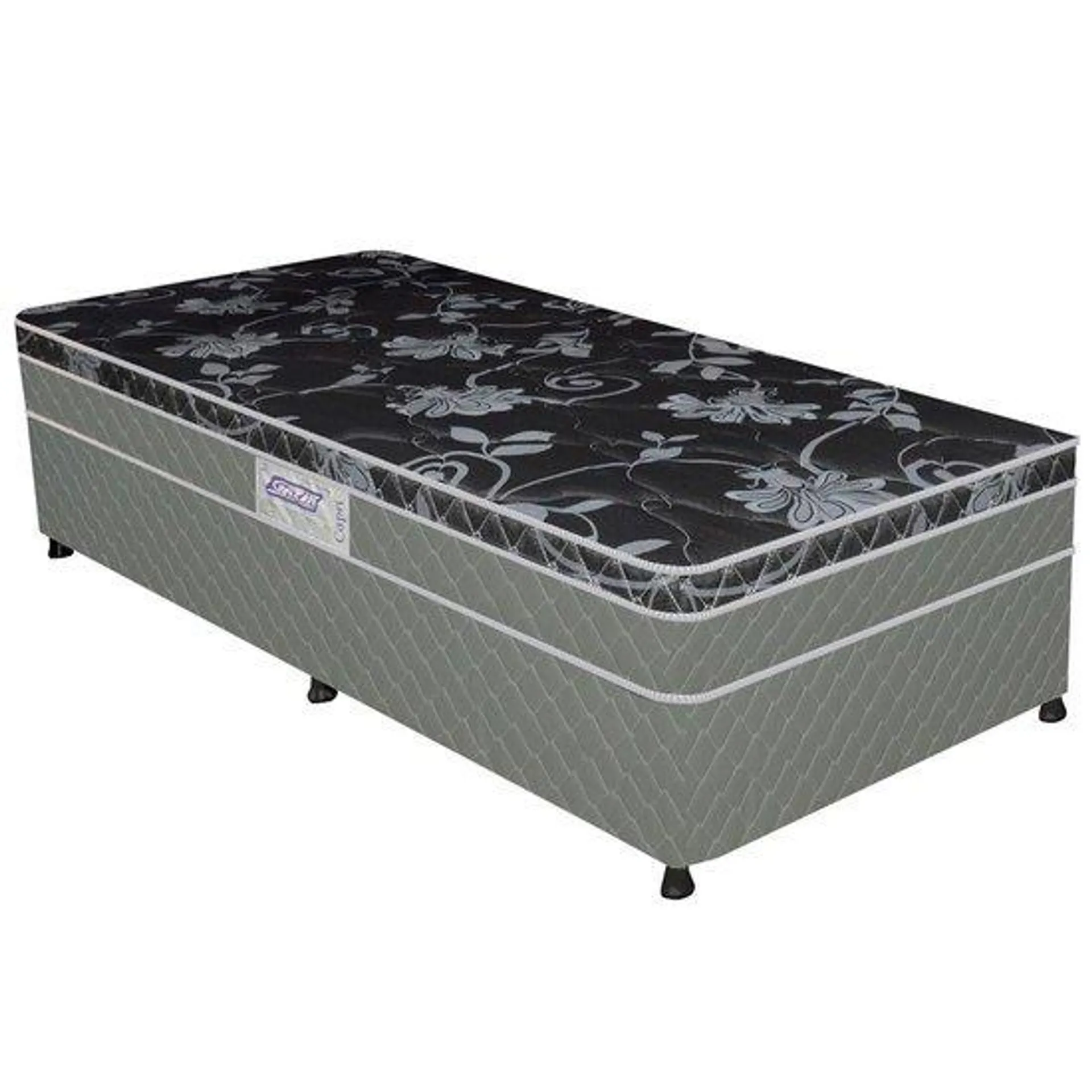 Conjugado Cama Box Solteiro de Molas Bonnel Gazin Capri IN - 88x188