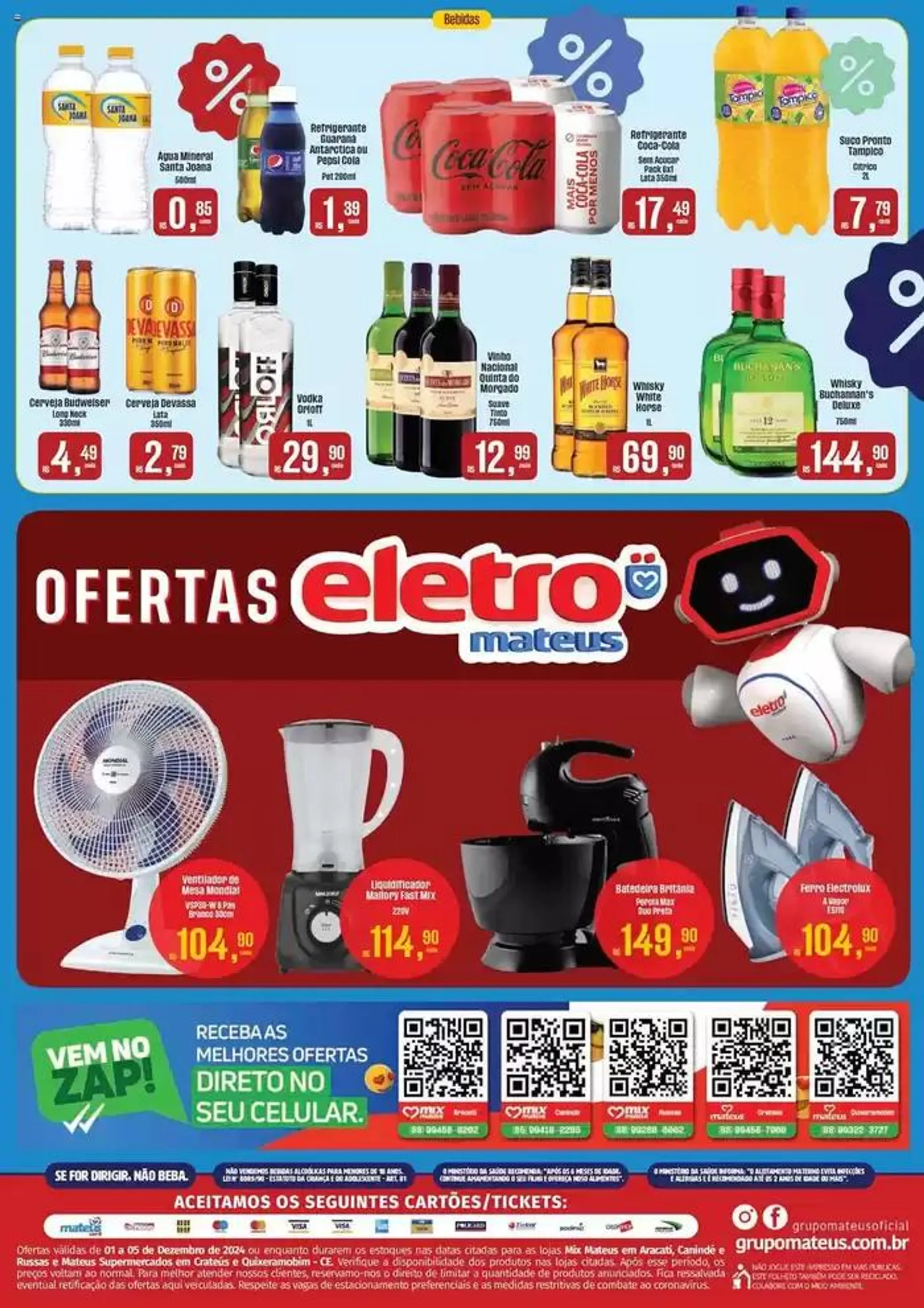 Encarte de Encarte Supermercados Mateus 2 de dezembro até 5 de dezembro 2024 - Pagina 4