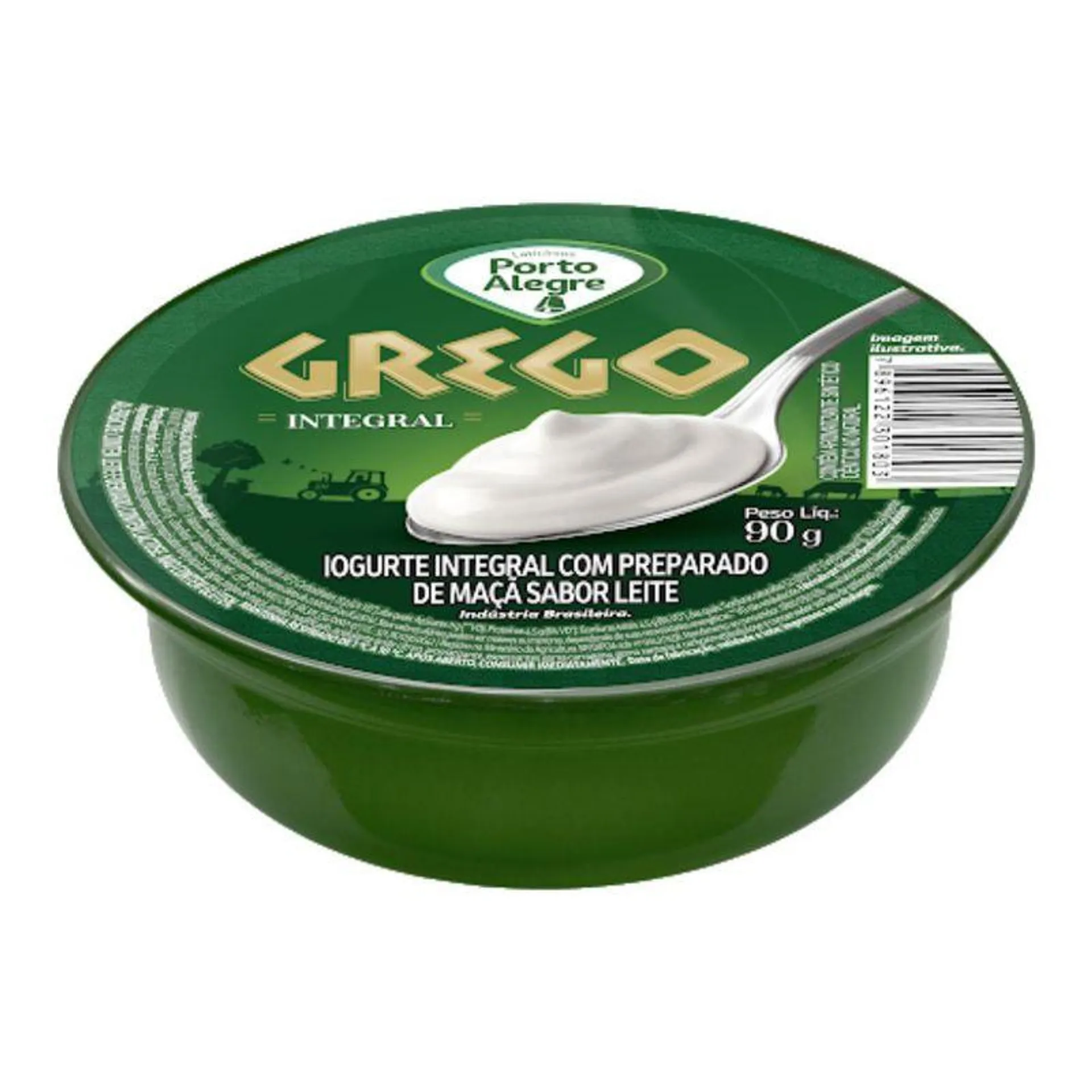 Iogurte Grego Porto Alegre Integral 90g