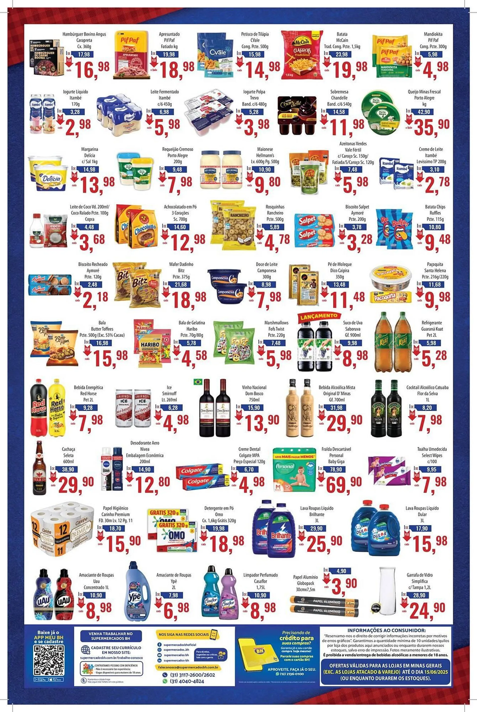 Encarte de Catálogo Supermercados BH 3 de junho até 15 de junho 2025 - Pagina 2