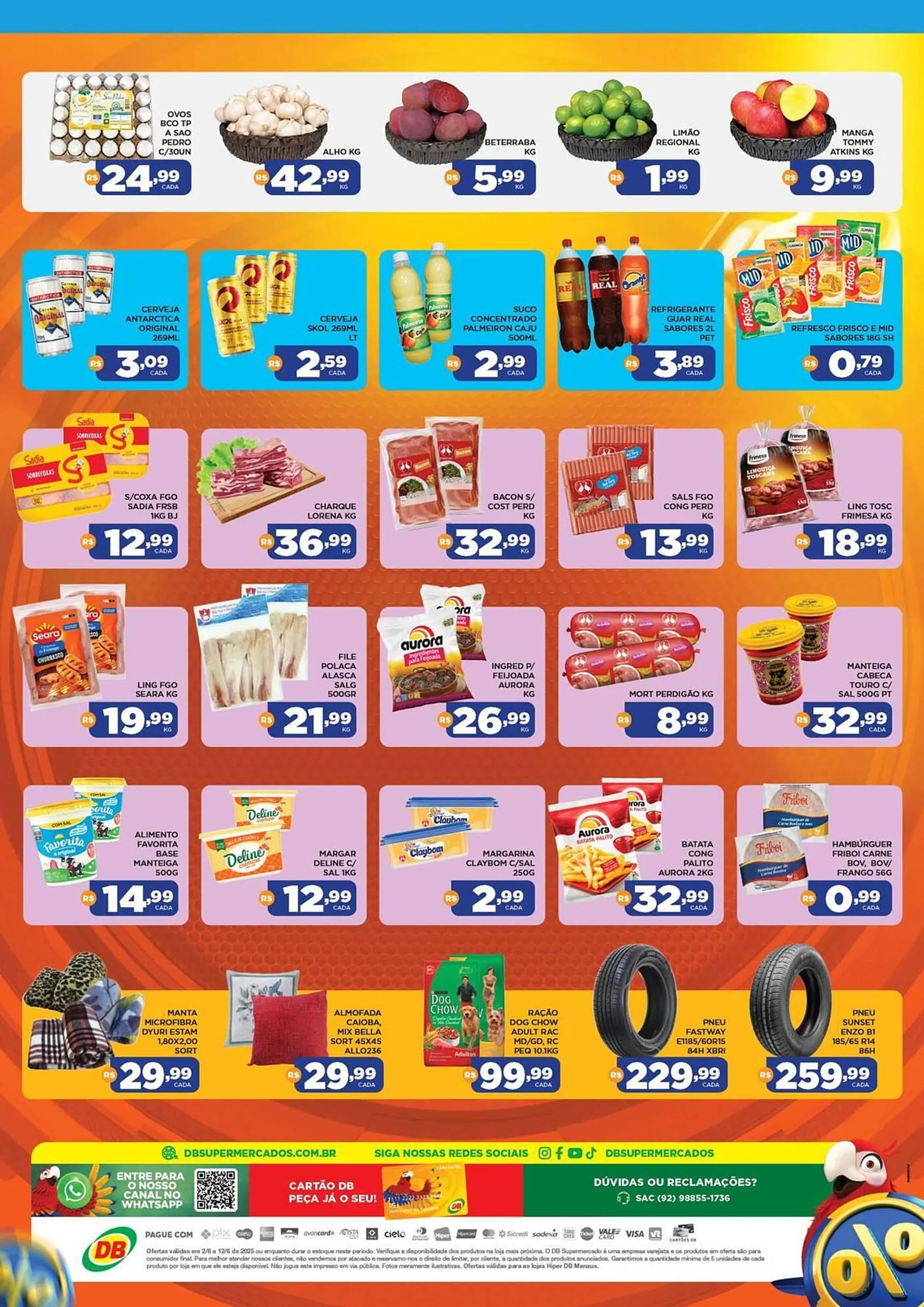 Encarte de Catálogo DB Supermercados 5 de junho até 12 de junho 2025 - Pagina 2