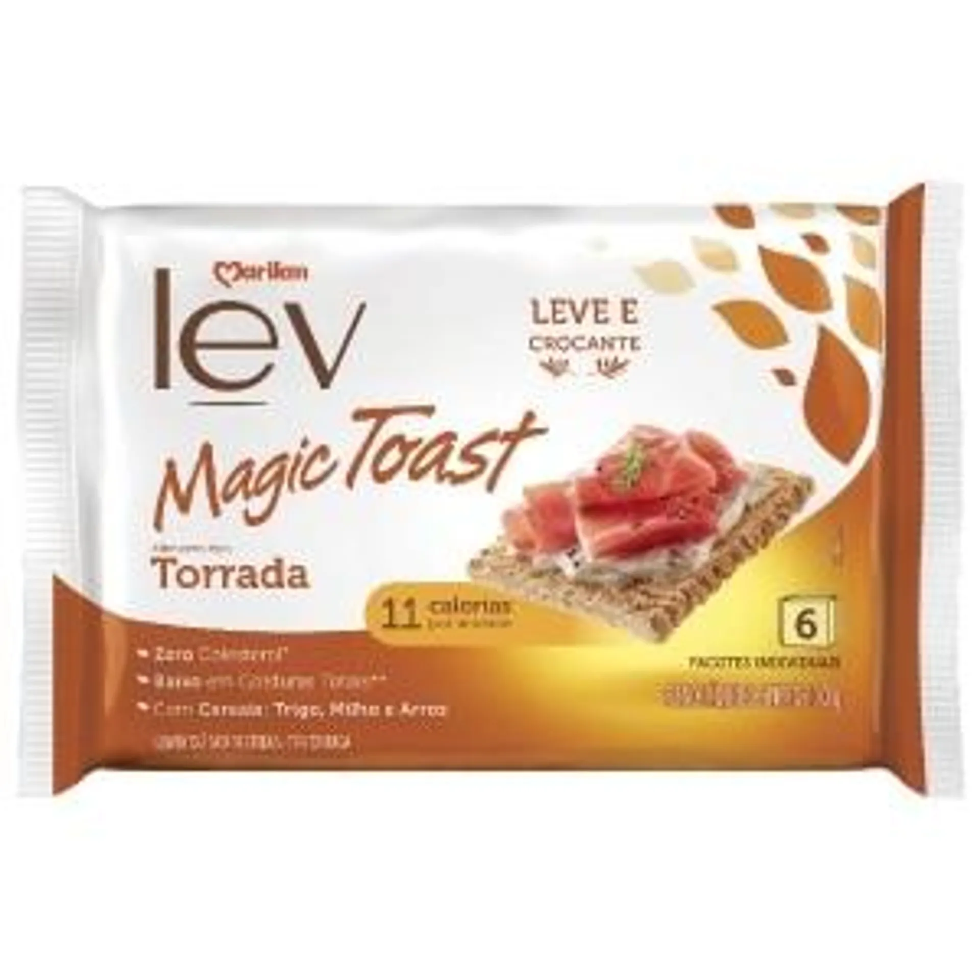 Torrada Marilan Lev Magic Toast Crocante 110g