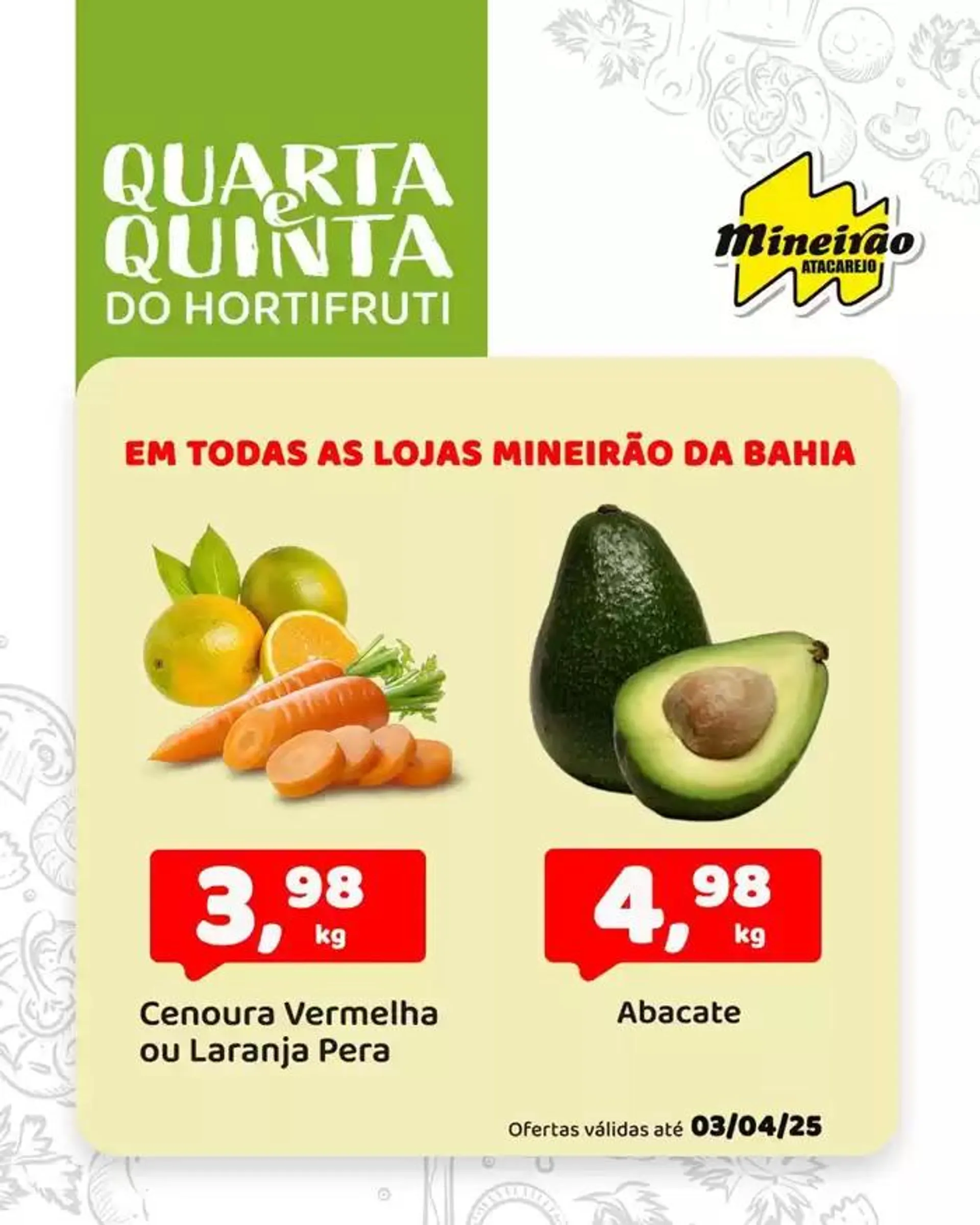 Encarte de Encarte Mineirão Atacarejo 2 de abril até 3 de abril 2025 - Pagina 8