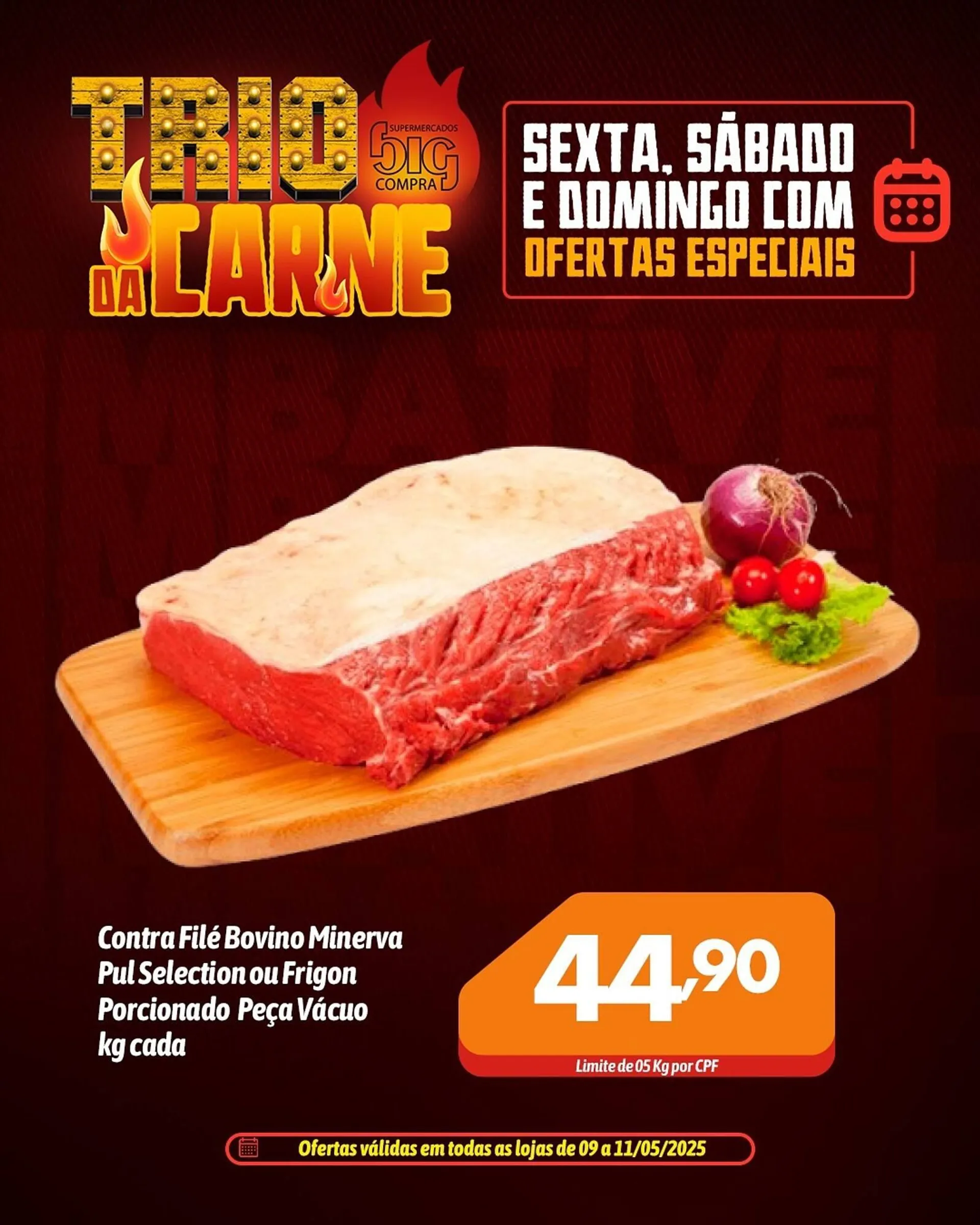 Encarte de Catálogo Supermercados Big Compra 9 de maio até 11 de maio 2025 - Pagina 2