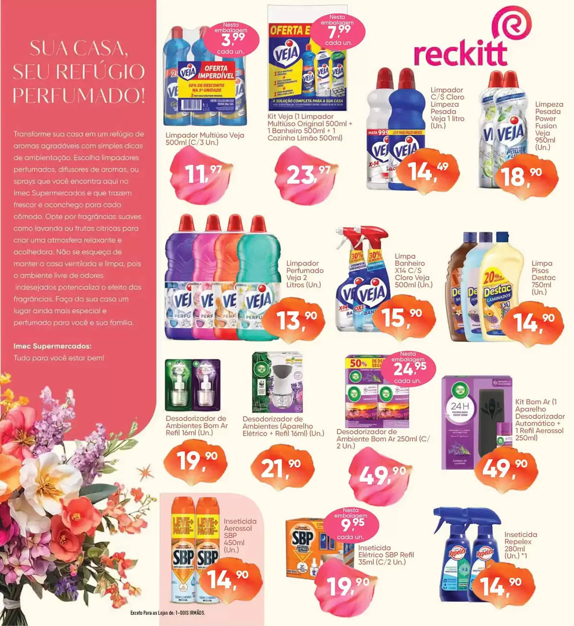 Encarte de Catálogo Imec Supermercados 7 de março até 16 de março 2025 - Pagina 2