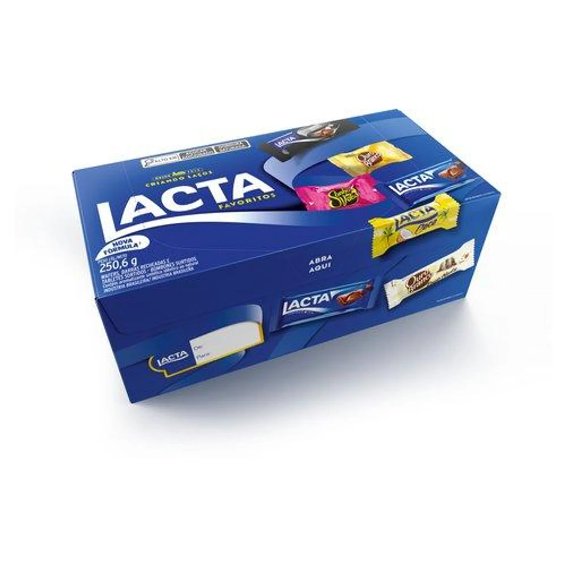 Bombom Sortido Barbie Lacta Favoritos Caixa 250,6g