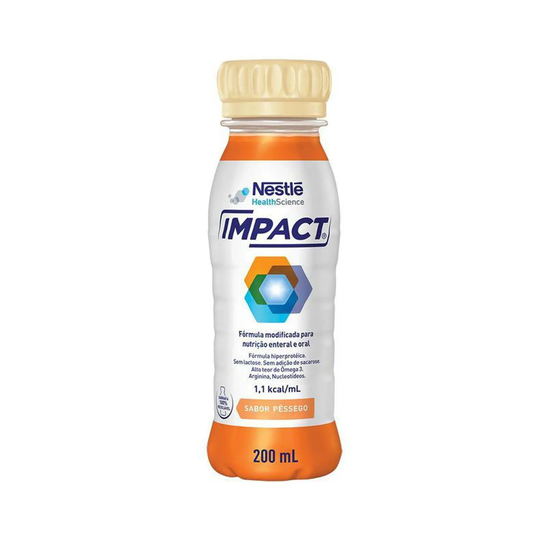 Bebida Impact Sabor Pessego 200ml