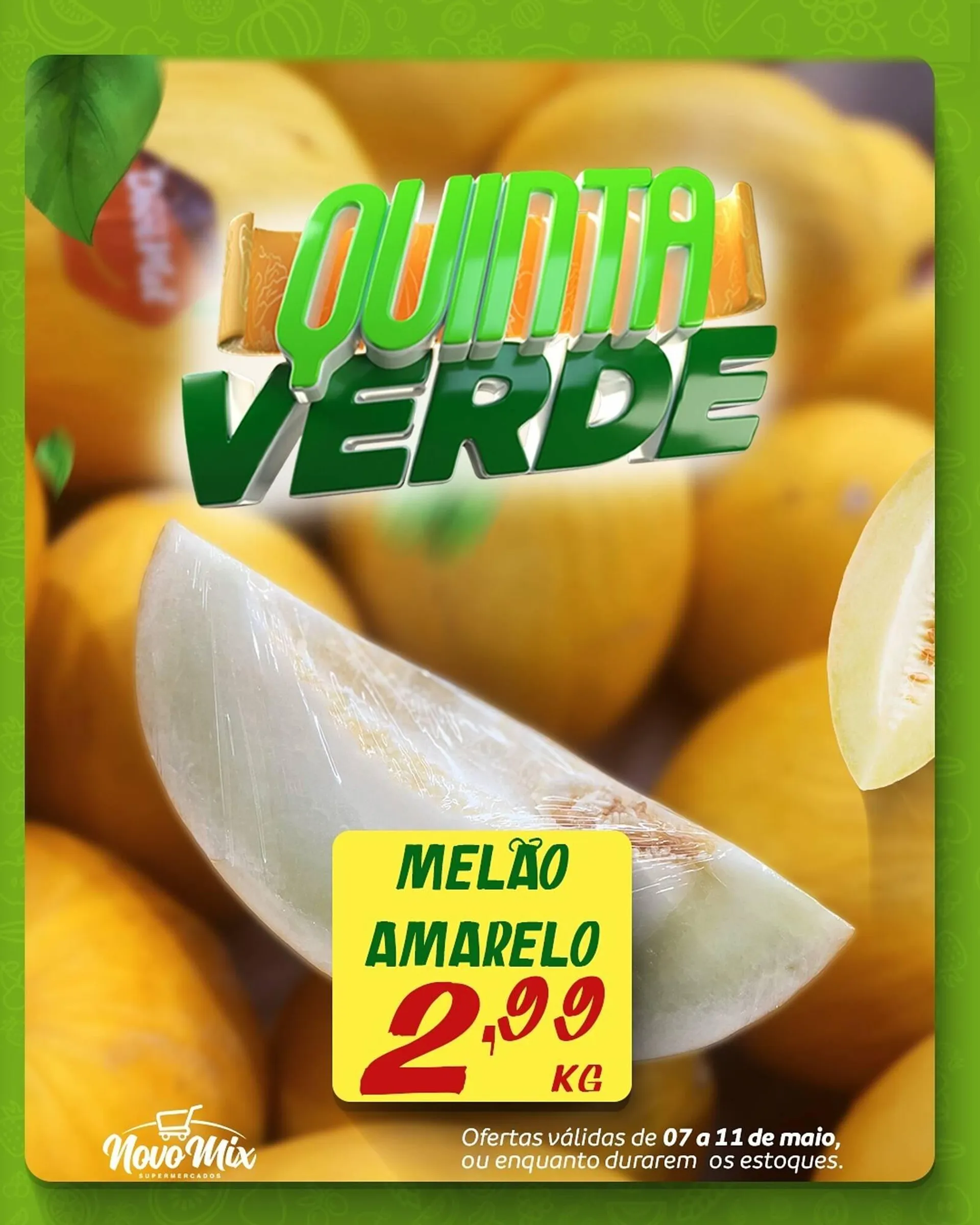 Encarte de Catálogo Novo Mix 7 de maio até 11 de maio 2025 - Pagina 1