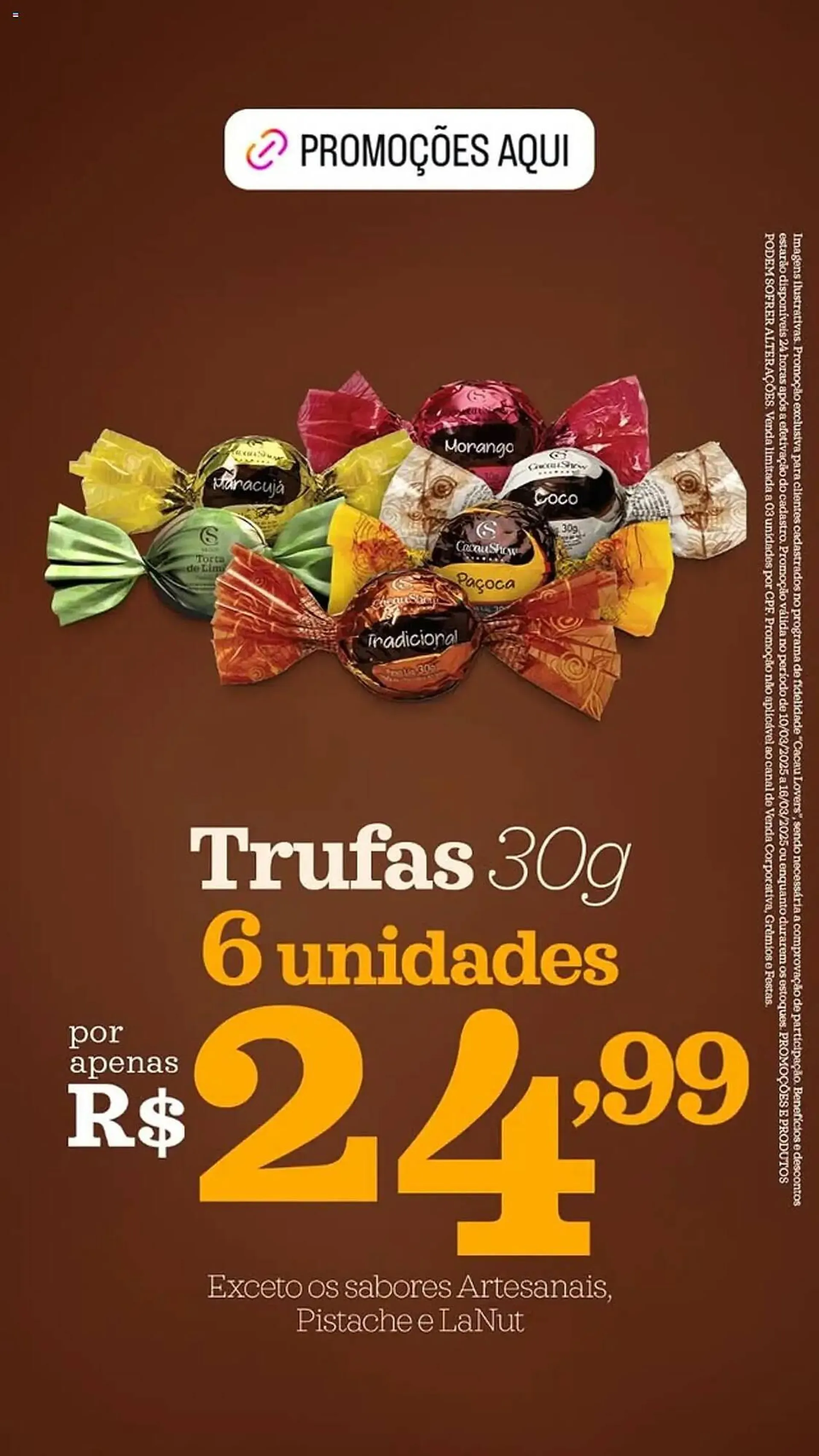 Encarte de Catálogo Cacau Show 10 de março até 16 de março 2025 - Pagina 4