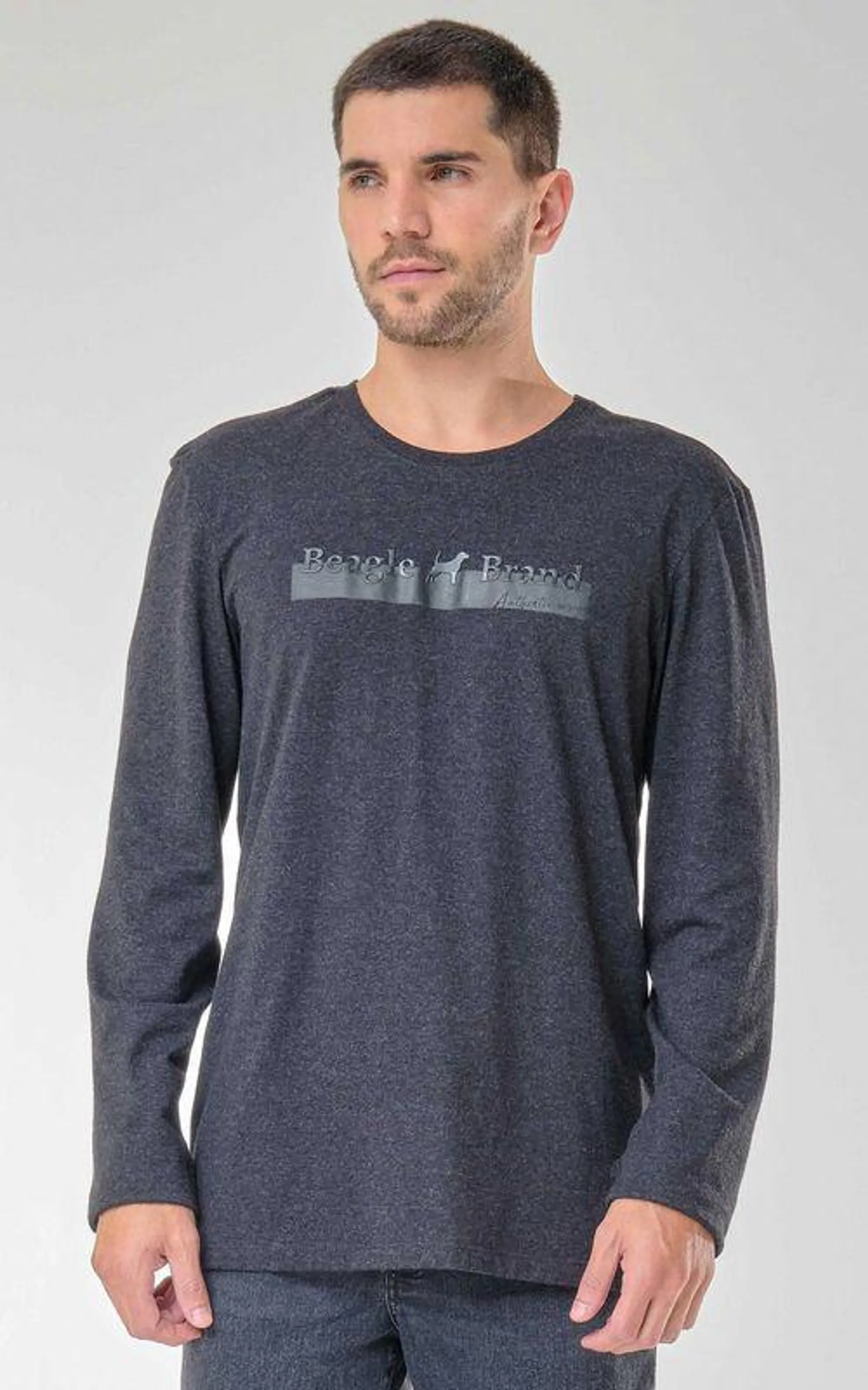Camiseta ML Estampada - MARINHO