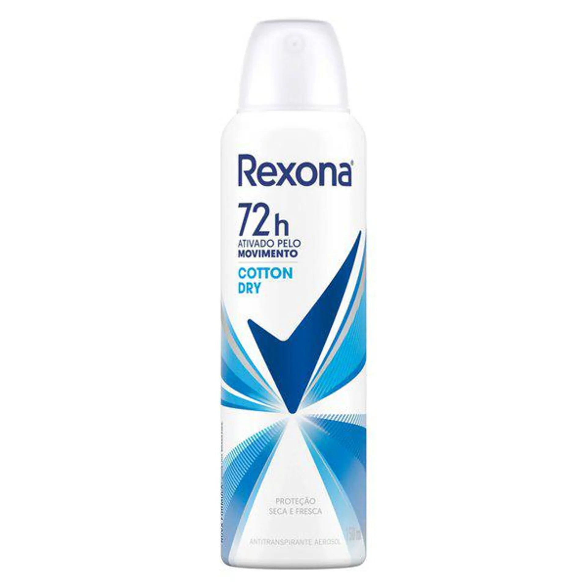 Desodorante Antitranspirante Aerosol Rexona Cotton Dry 72h 150ml