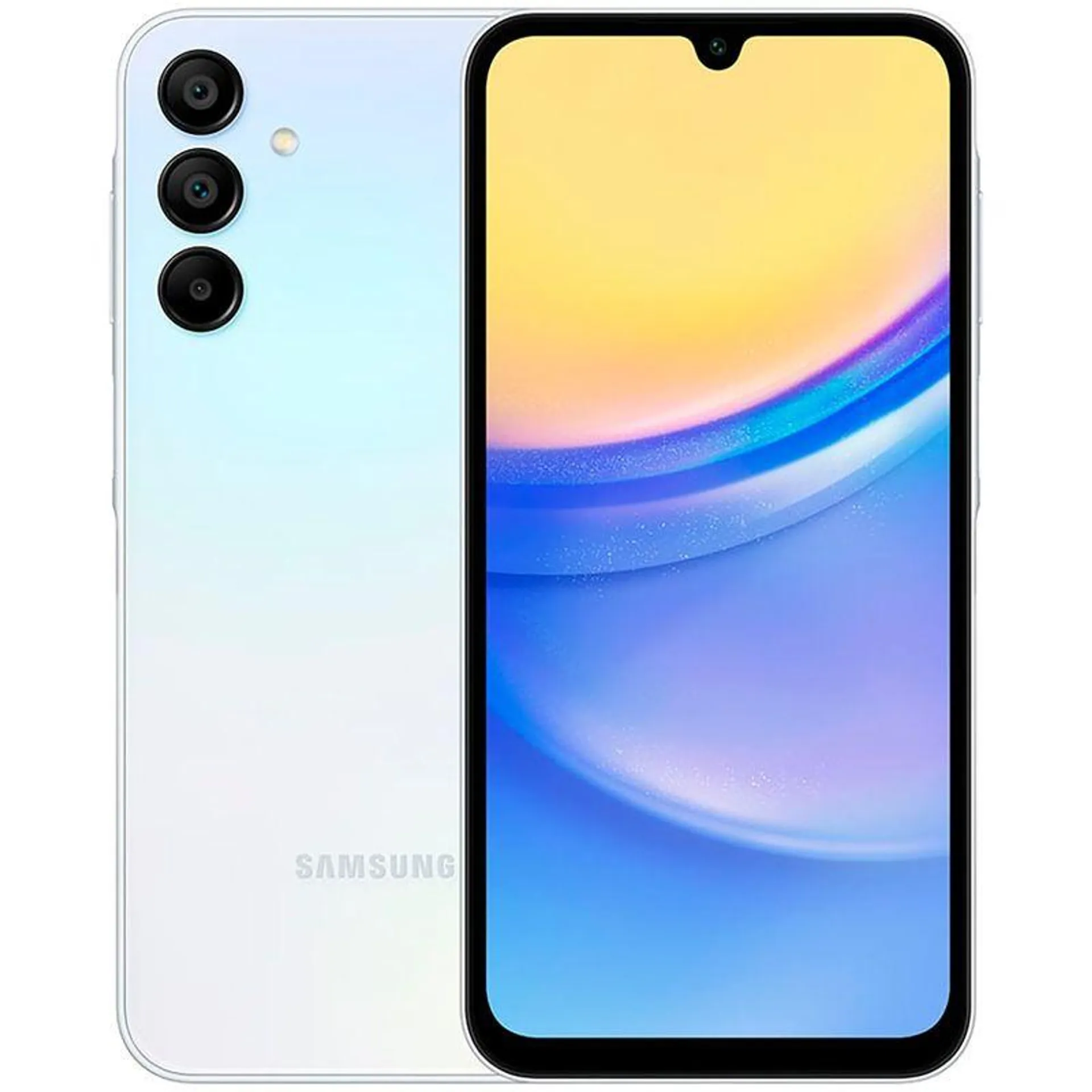 Smartphone Samsung A15 (5G) 256GB Azul Claro Tela 6.5" Câmera 50MP 8GB RAM