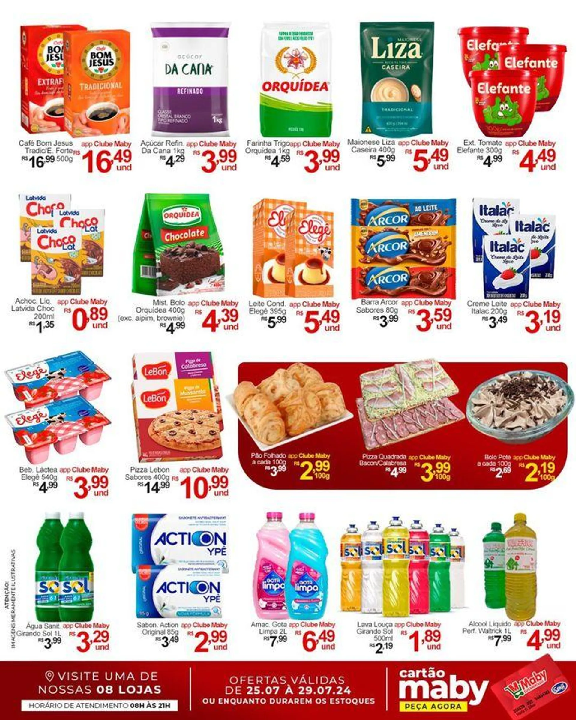 Encarte de Oferta Maby Supermercados 25 de julho até 29 de julho 2024 - Pagina 2