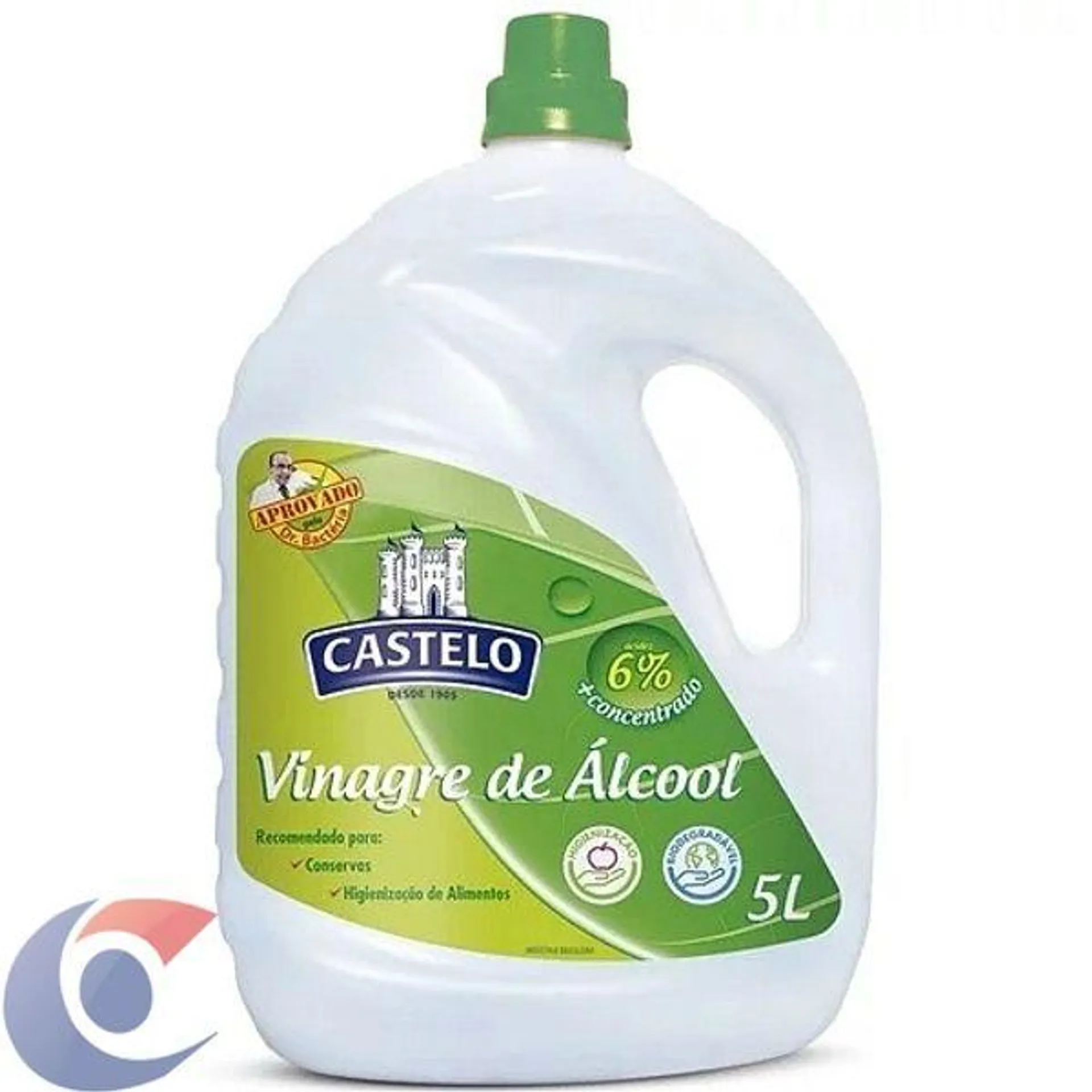 Vinagre De Álcool Castelo 6% 5l