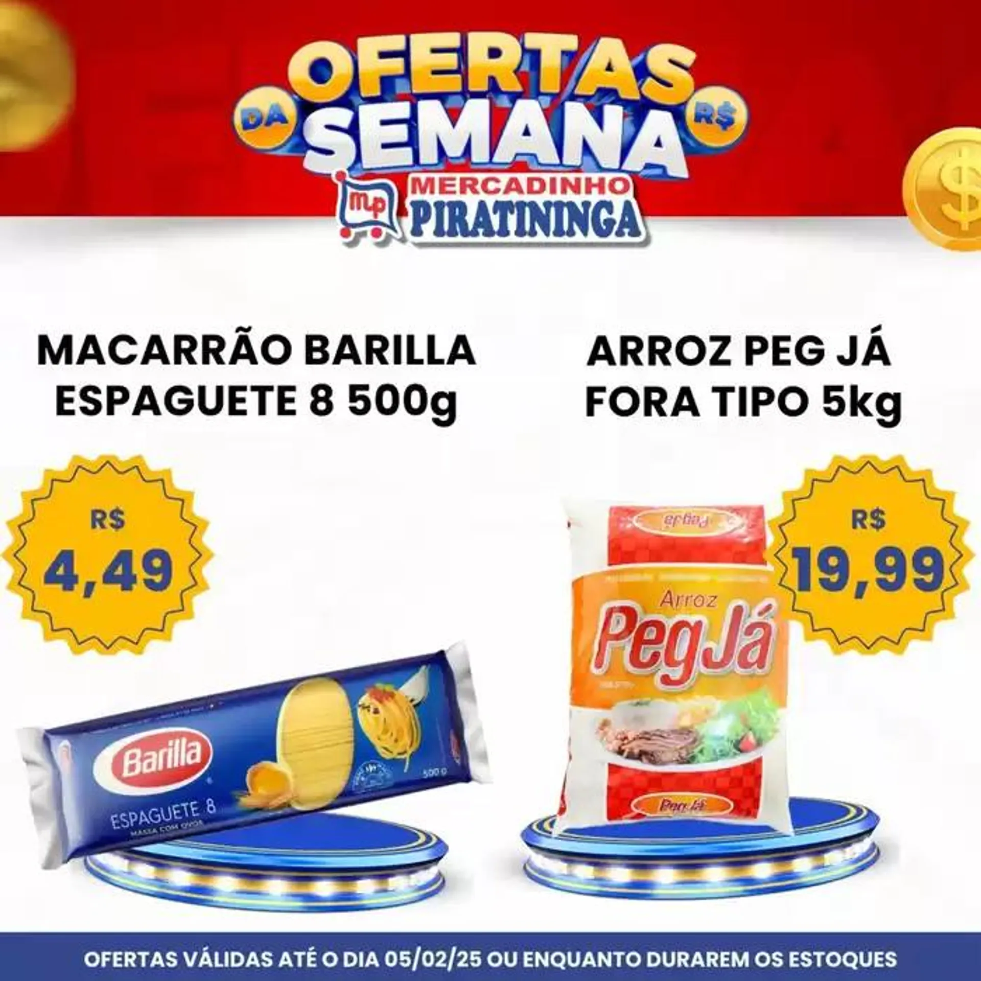 Encarte de Encarte Mercadinho Piratininga 31 de janeiro até 5 de fevereiro 2025 - Pagina 2