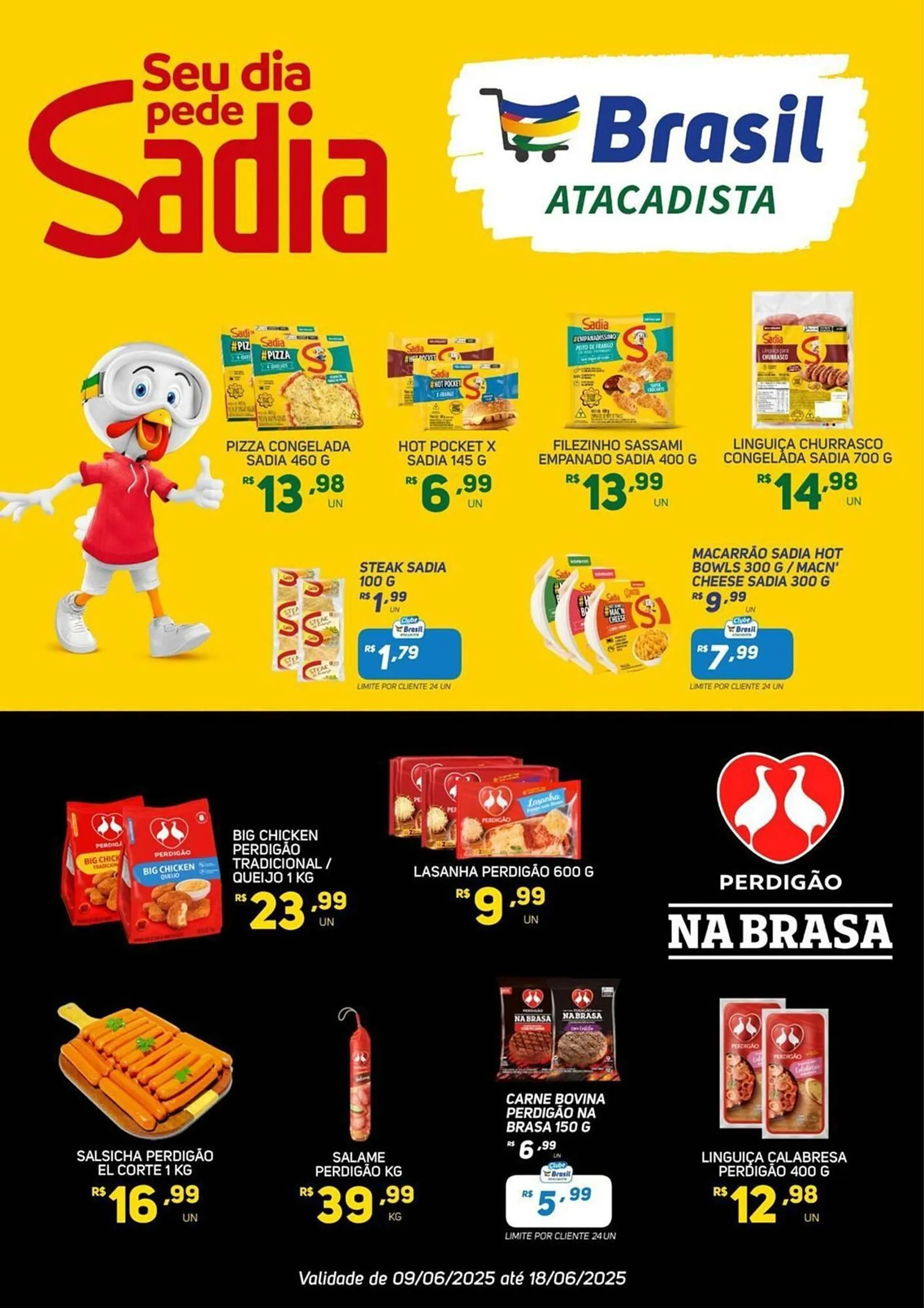 Encarte de Catálogo Brasil Atacadista 12 de junho até 18 de junho 2025 - Pagina 1