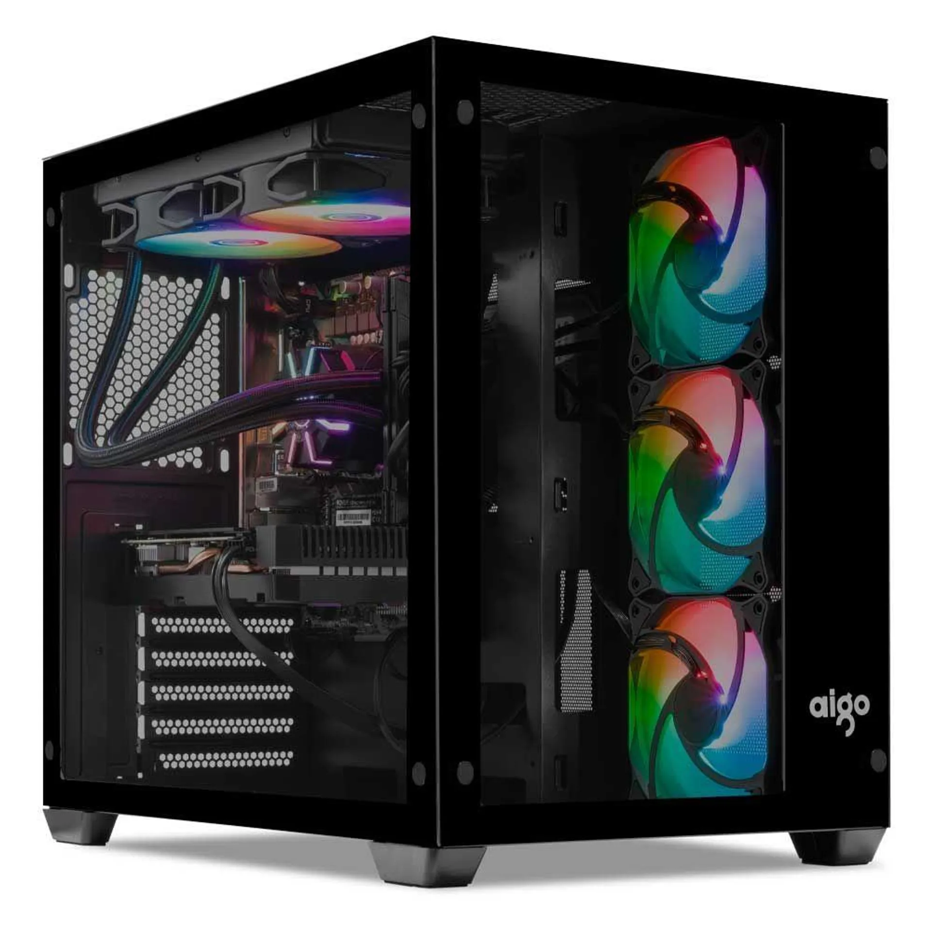 PC Gamer Pichau Creteu, AMD Ryzen 5 5600X, GeForce RTX 4060 8GB, 16GB DDR4, SSD 480GB