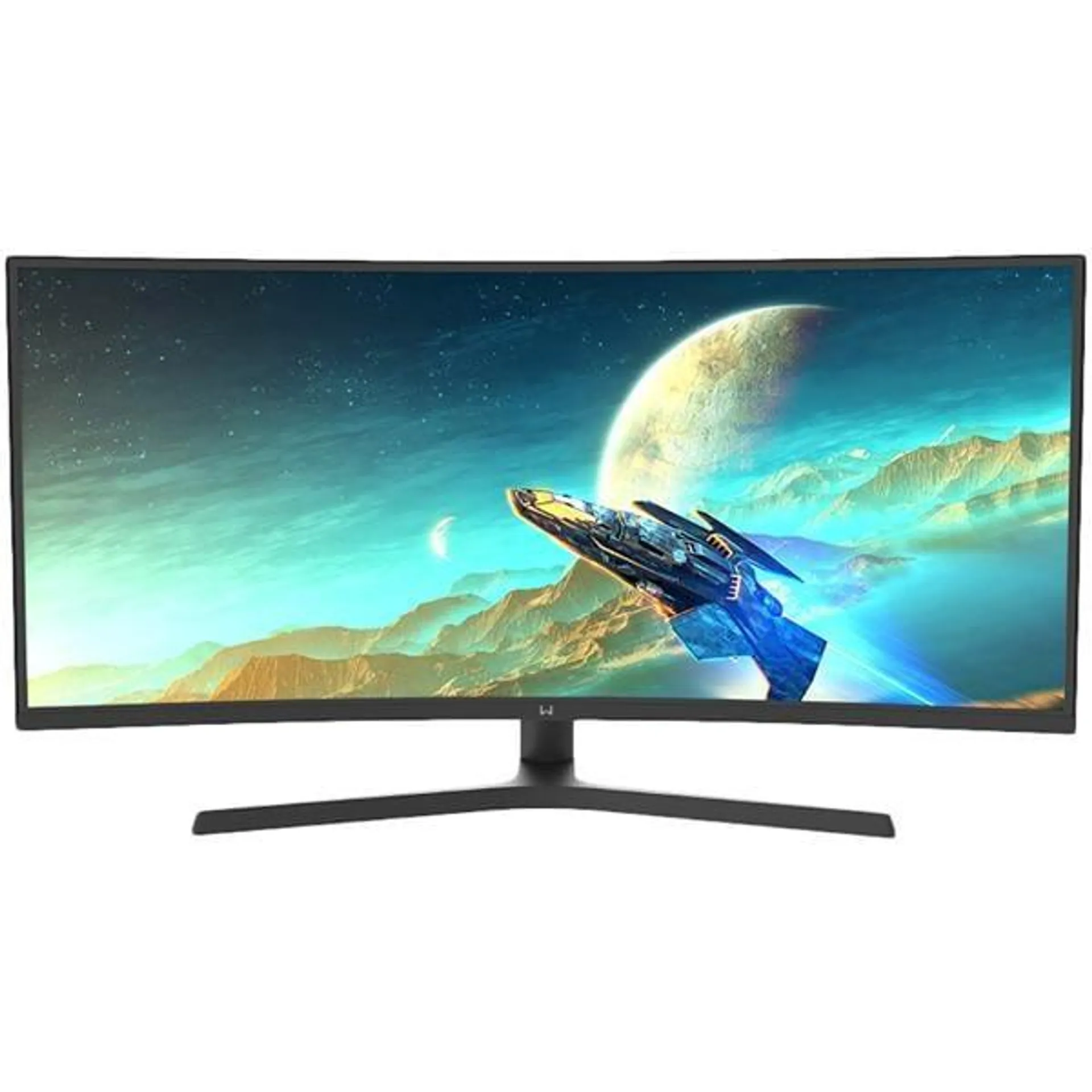 Monitor Gamer curvo, LED, Tela de 34", Ultrawide, MN301, Tempo de resposta 1ms,Taxa de atualização de 165Hz, HDMI, USB, Full HD, Warrior - CX 1 UN