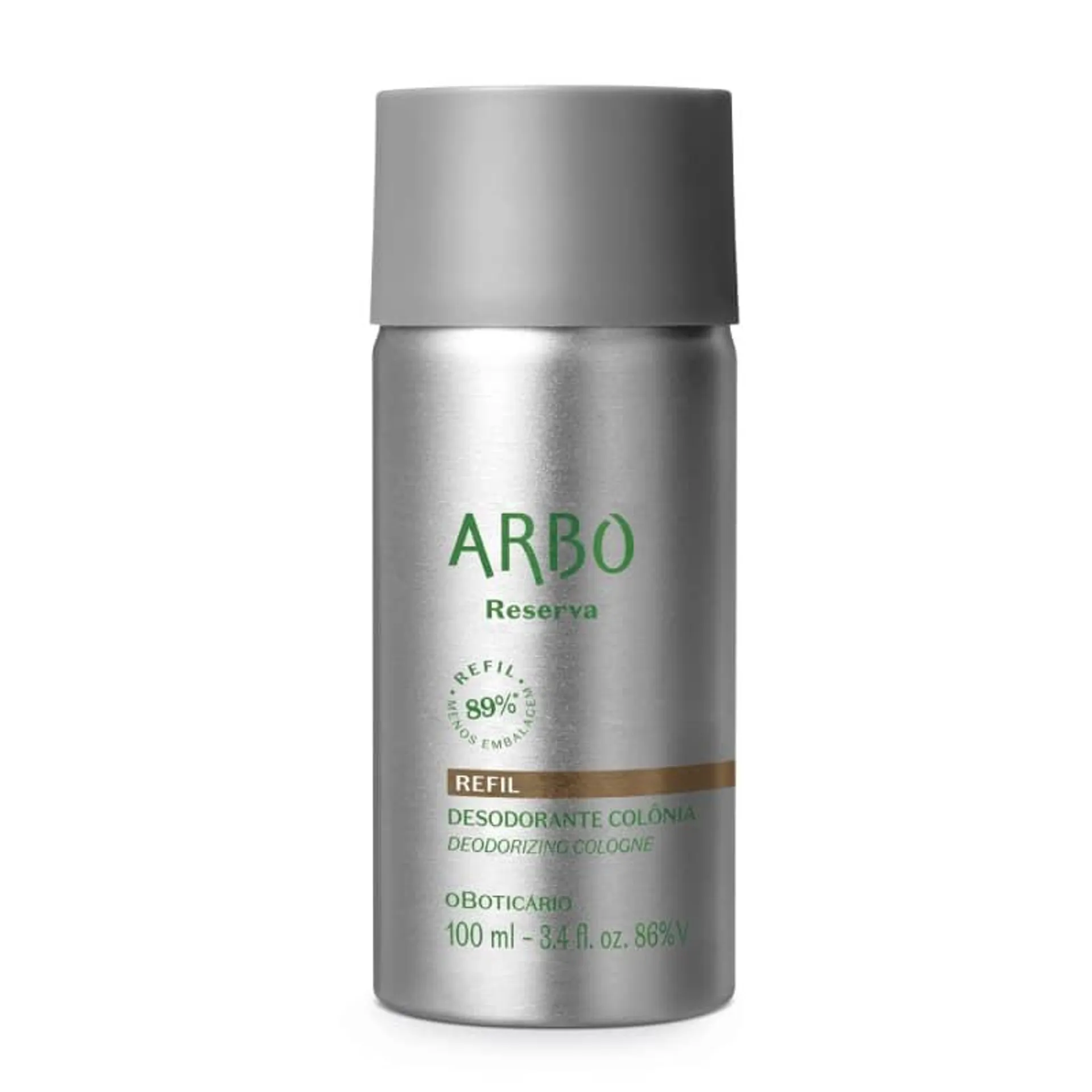 Refil Arbo Reserva Desodorante Colônia 100ml