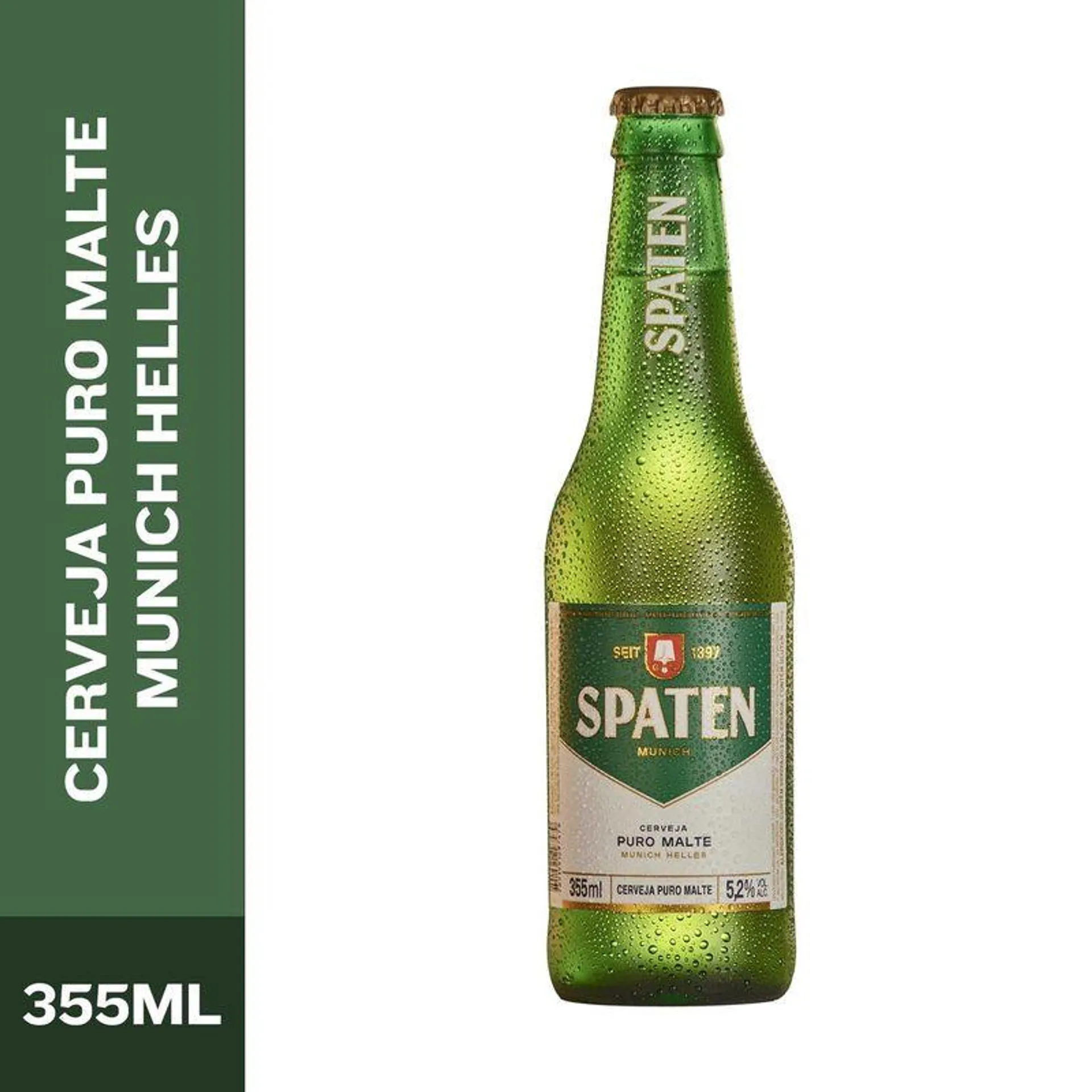 Cerveja Spaten Puro Malte 355ml Long Neck