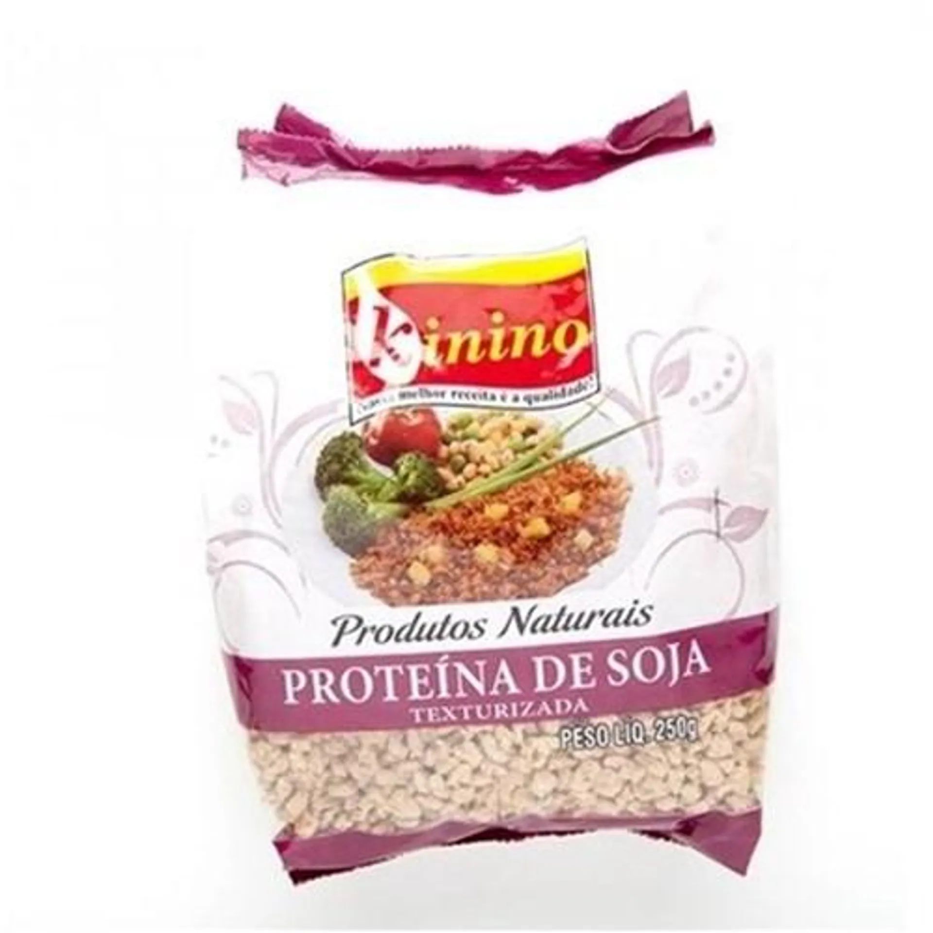 Proteína de Soja Kinino Texturizada Pacote 250G