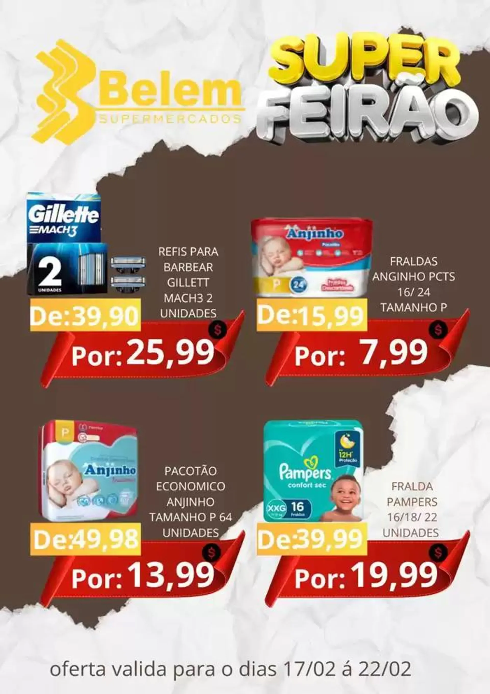 Encarte de Encarte Belem Supermercados 19 de fevereiro até 22 de fevereiro 2025 - Pagina 5
