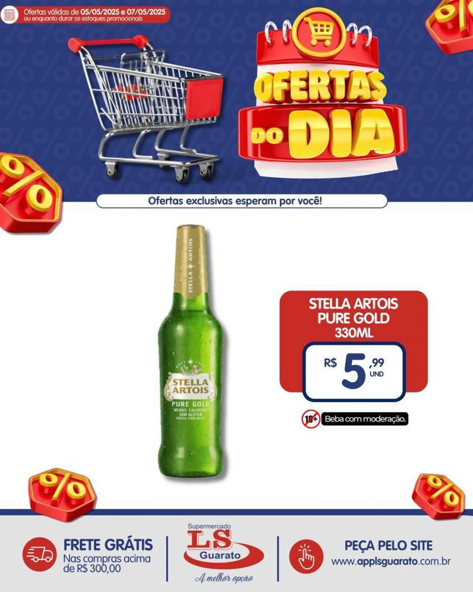 Encarte de Catálogo Supermercado LS Guarato 5 de maio até 7 de maio 2025 - Pagina 2
