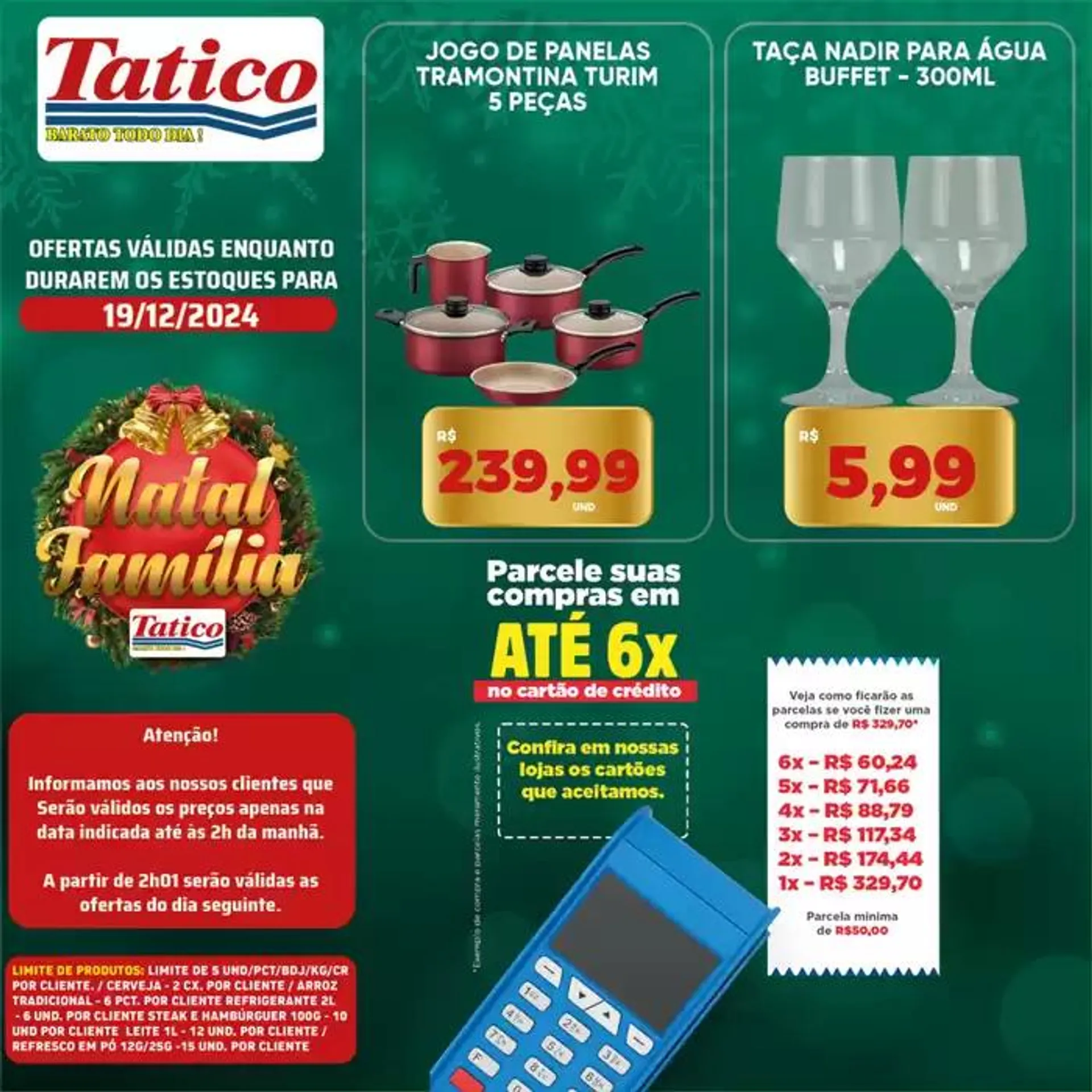 Encarte de Ofertas Tatico 19 de dezembro até 22 de dezembro 2024 - Pagina 29