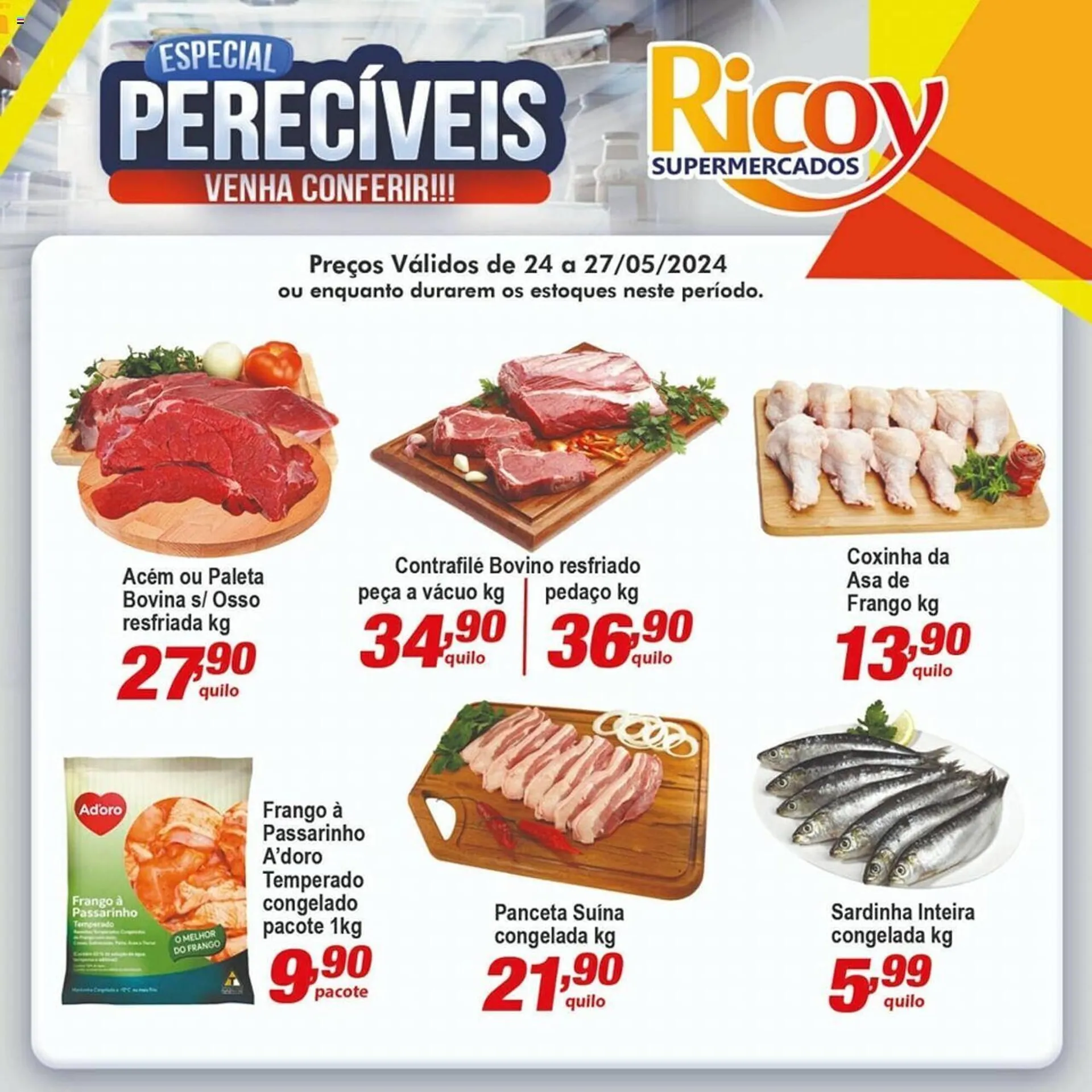 Encarte de Catálogo Ricoy Supermercados 24 de maio até 27 de maio 2024 - Pagina 3