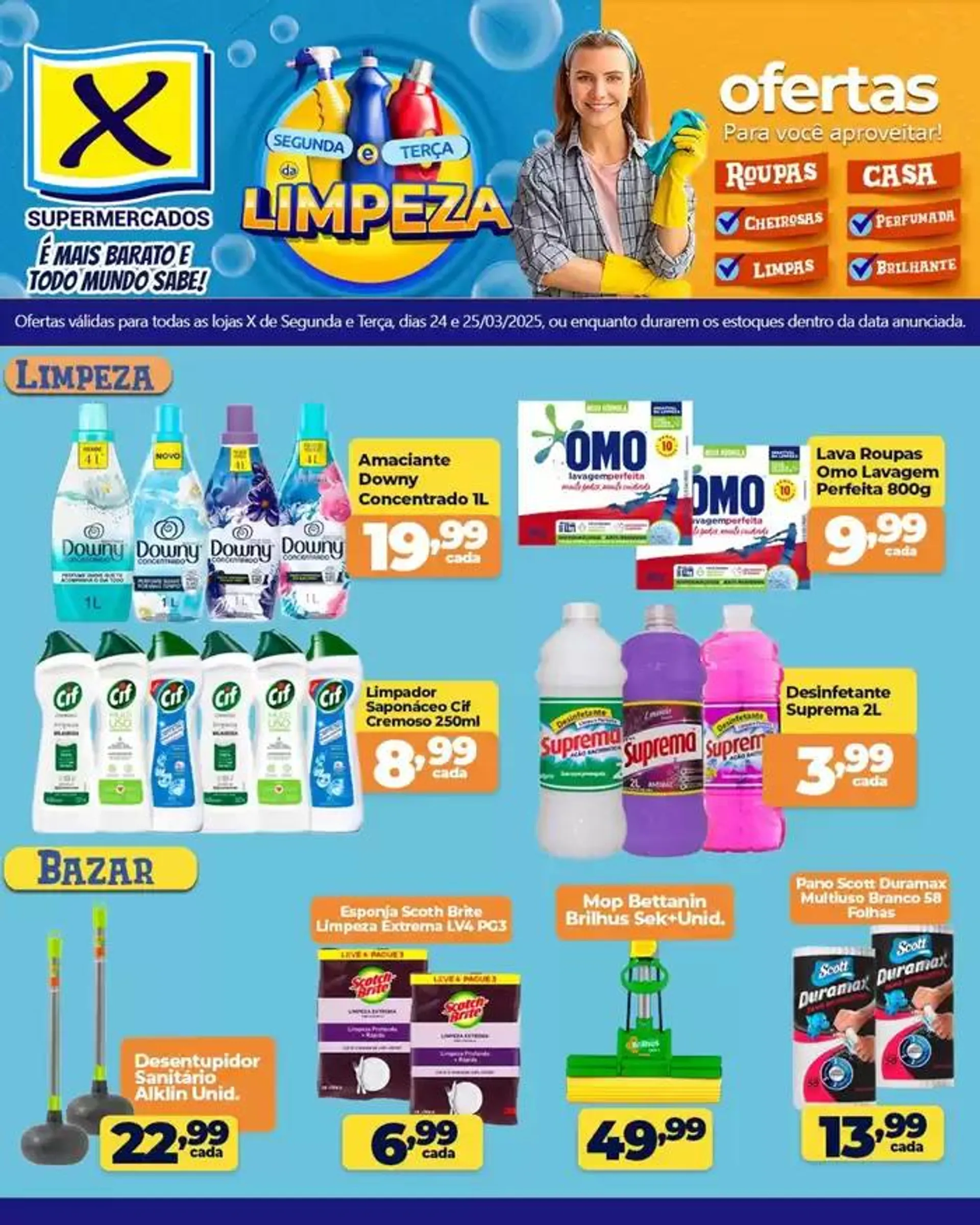 Encarte de Encarte X Supermercados 24 de março até 29 de março 2025 - Pagina 8