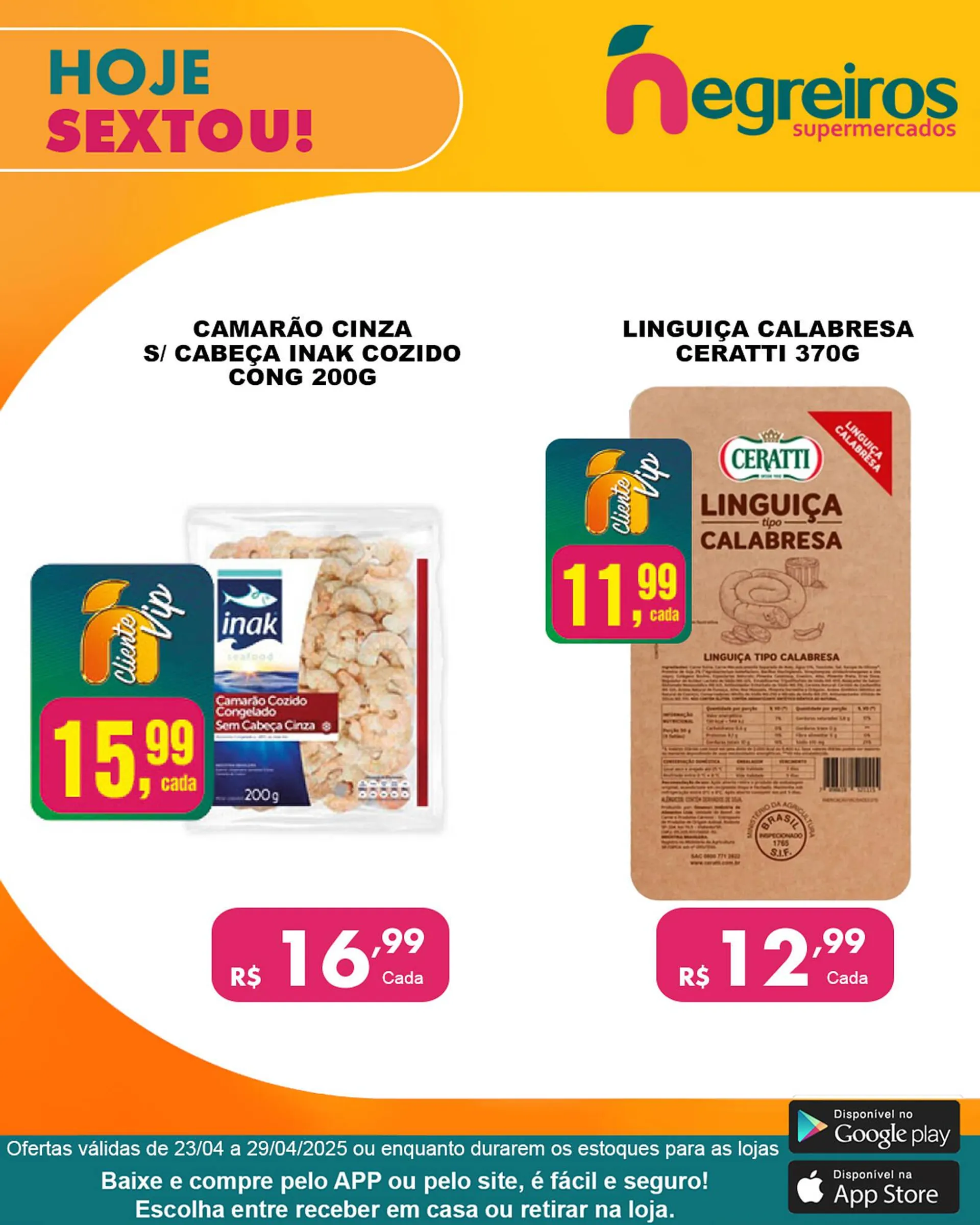 Encarte de Catálogo Negreiros 25 de abril até 29 de abril 2025 - Pagina 2