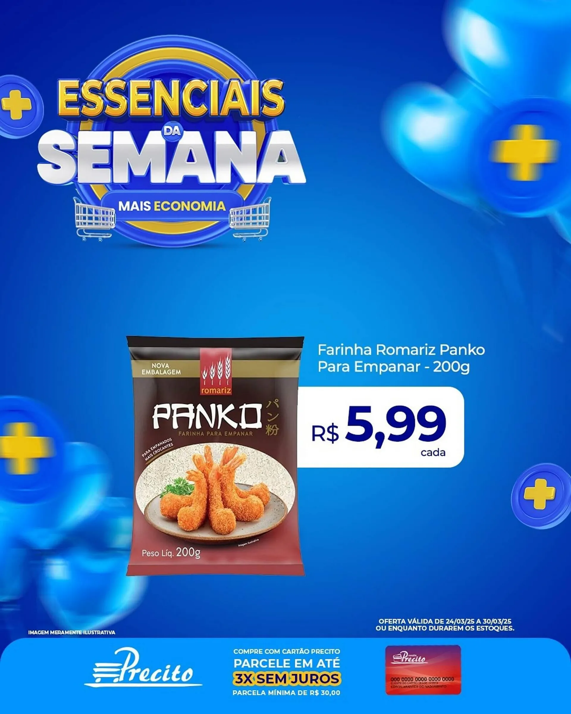 Encarte de Catálogo Supermercado Precito 25 de março até 30 de março 2025 - Pagina 3