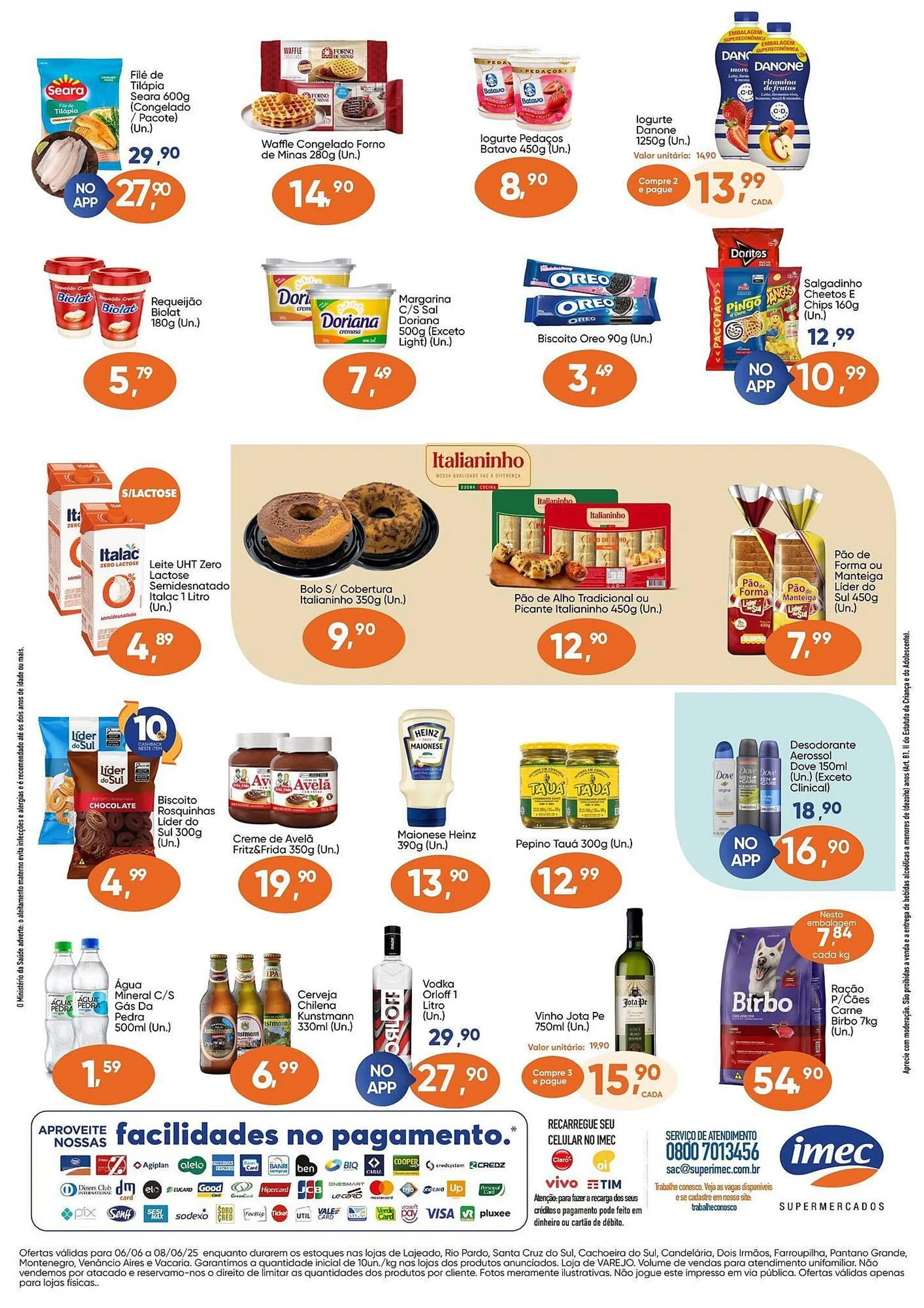 Encarte de Catálogo Imec Supermercados 5 de junho até 8 de junho 2025 - Pagina 2