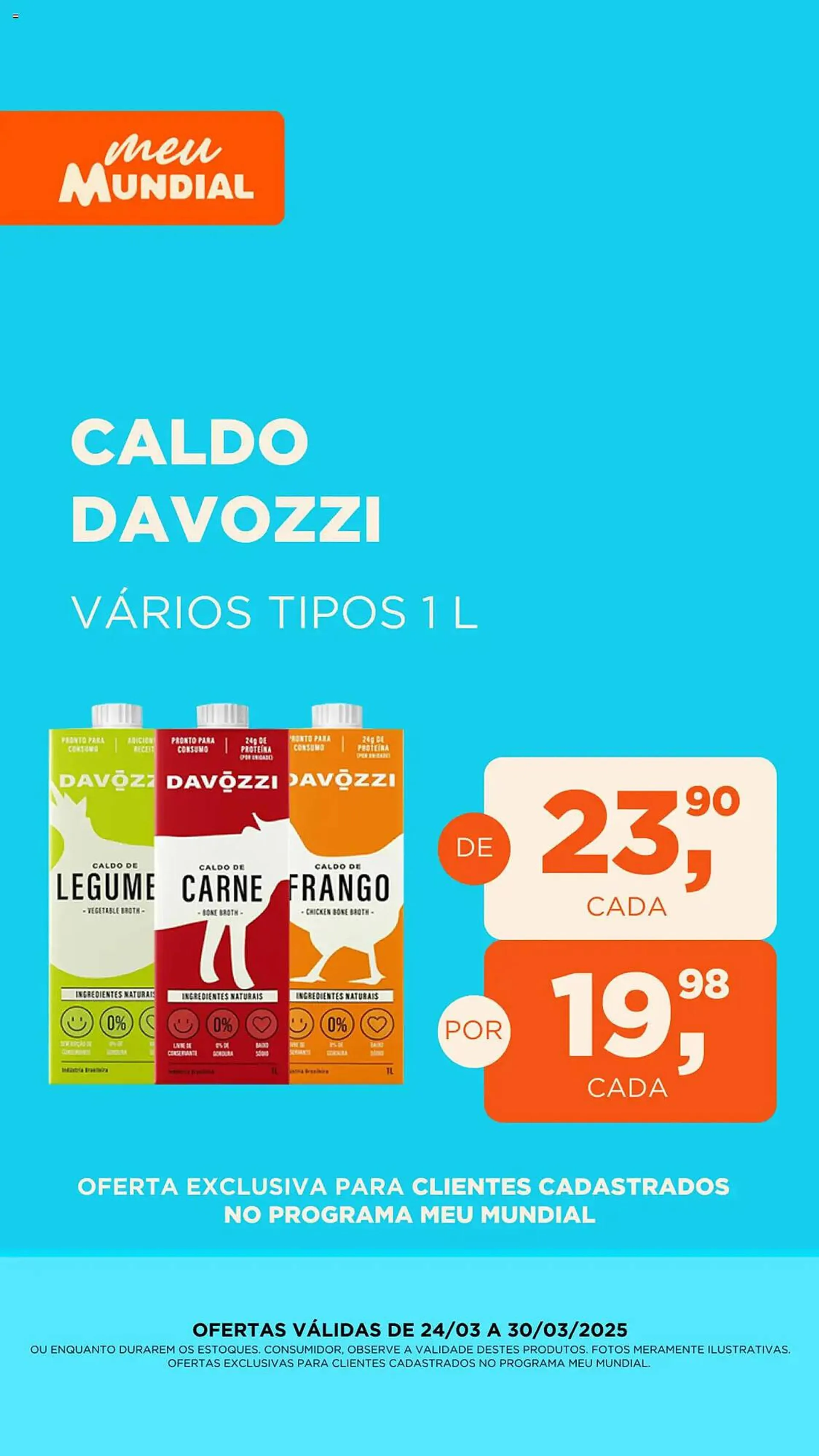 Encarte de Catálogo Supermercados Mundial 24 de março até 30 de março 2025 - Pagina 2