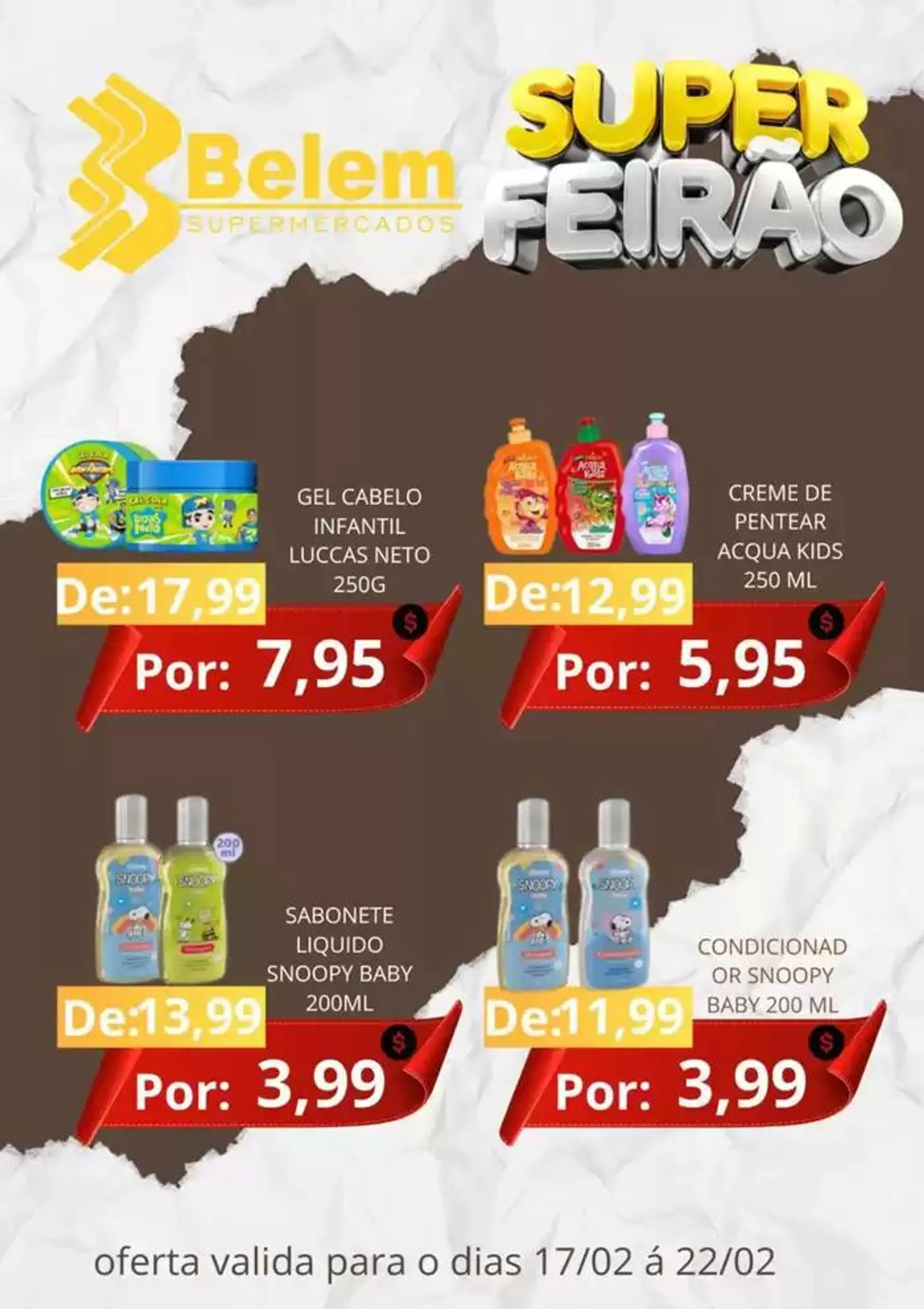 Encarte de Encarte Belem Supermercados 19 de fevereiro até 22 de fevereiro 2025 - Pagina 6