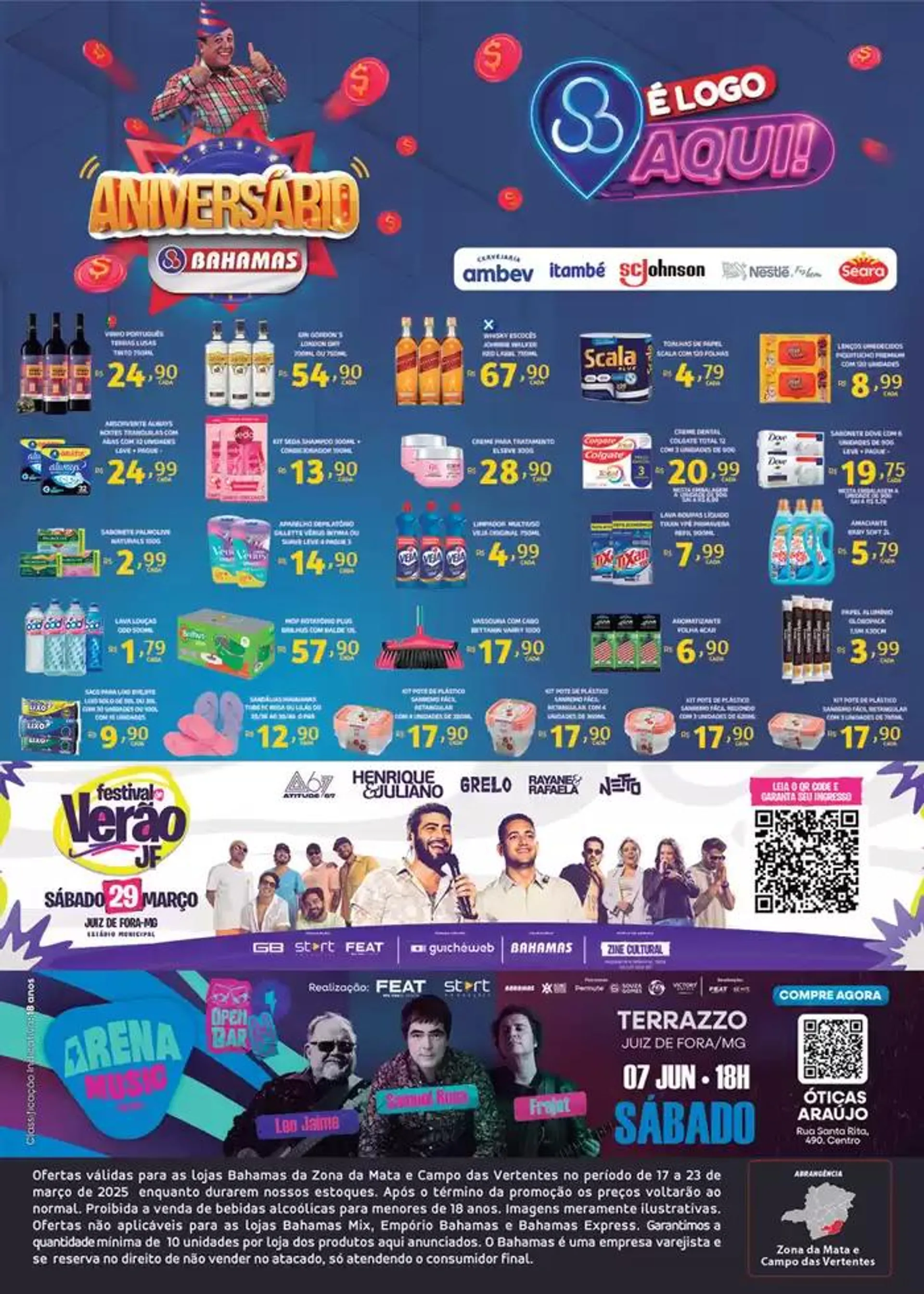 Encarte de Aniversàrio Bahamas 17 de março até 23 de março 2025 - Pagina 4