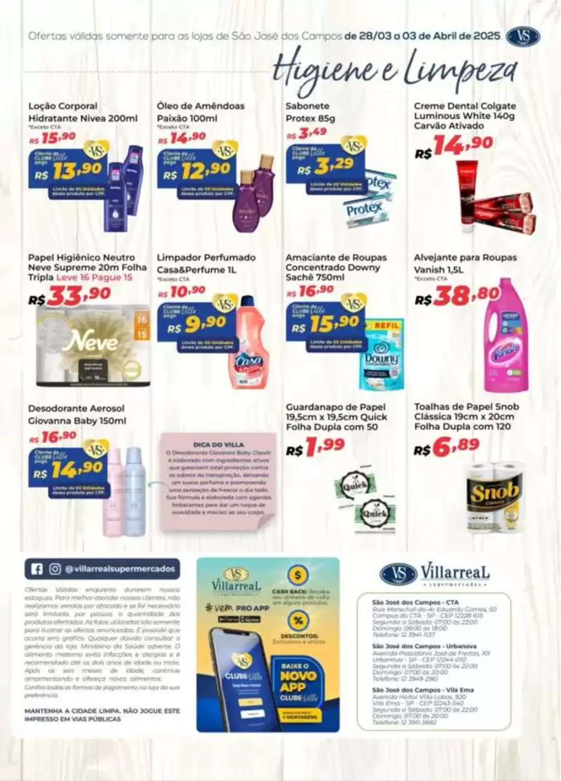 Encarte de Ofertas Villarreal Supermercados 28 de março até 30 de março 2025 - Pagina 8