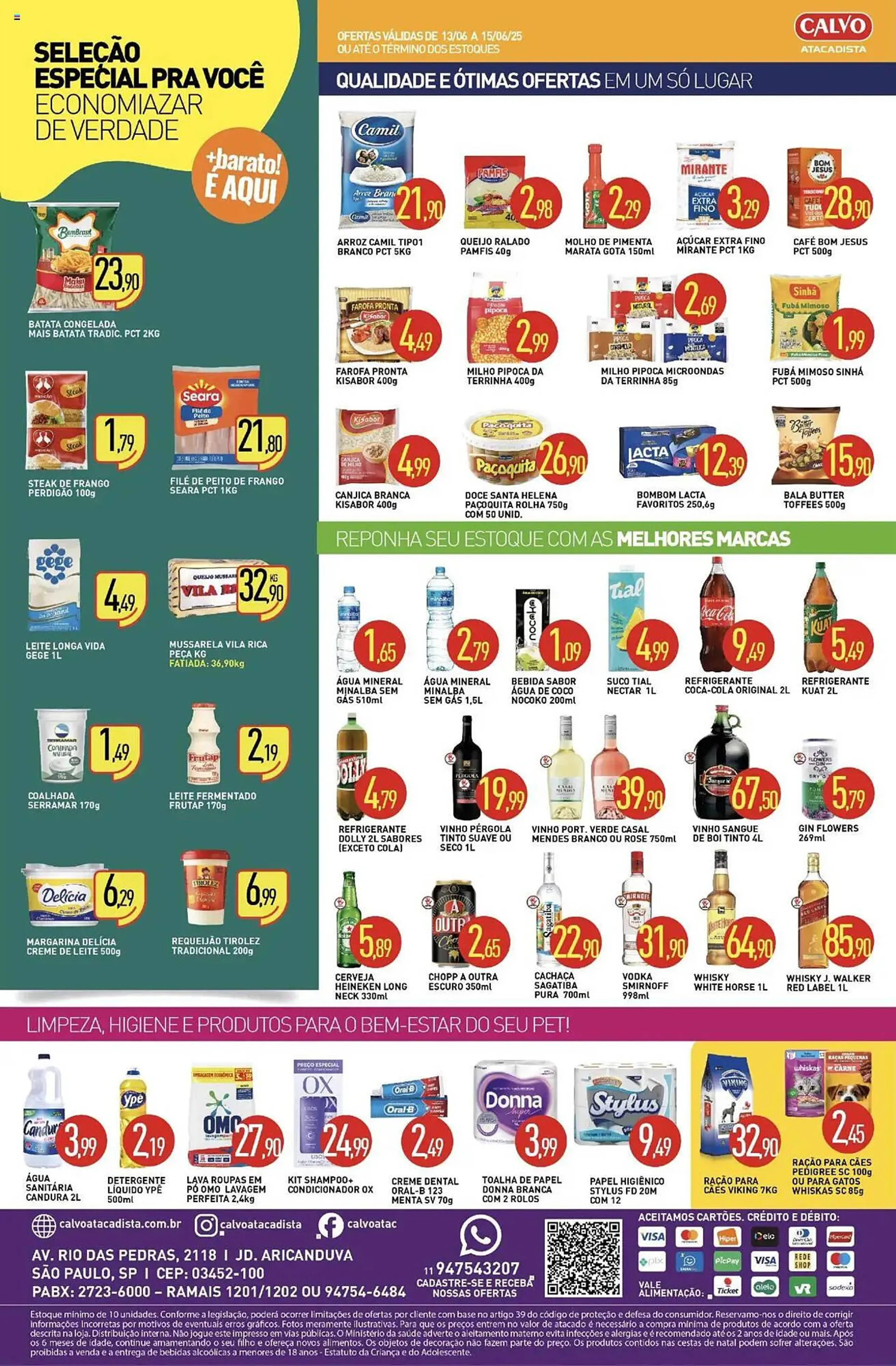 Encarte de Catálogo Calvo Atacadista 13 de junho até 16 de junho 2025 - Pagina 2