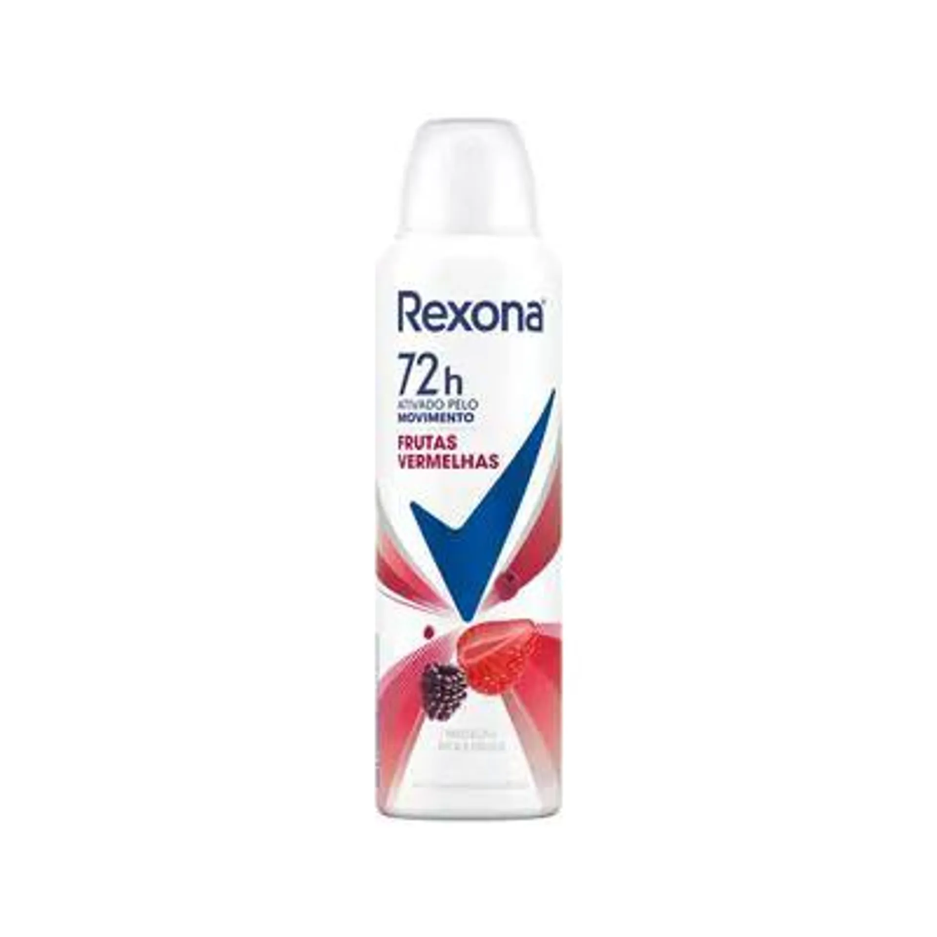 Desodorante Antitranspirante Aerosol Rexona Frutas Vermelhas 72 horas 150ml