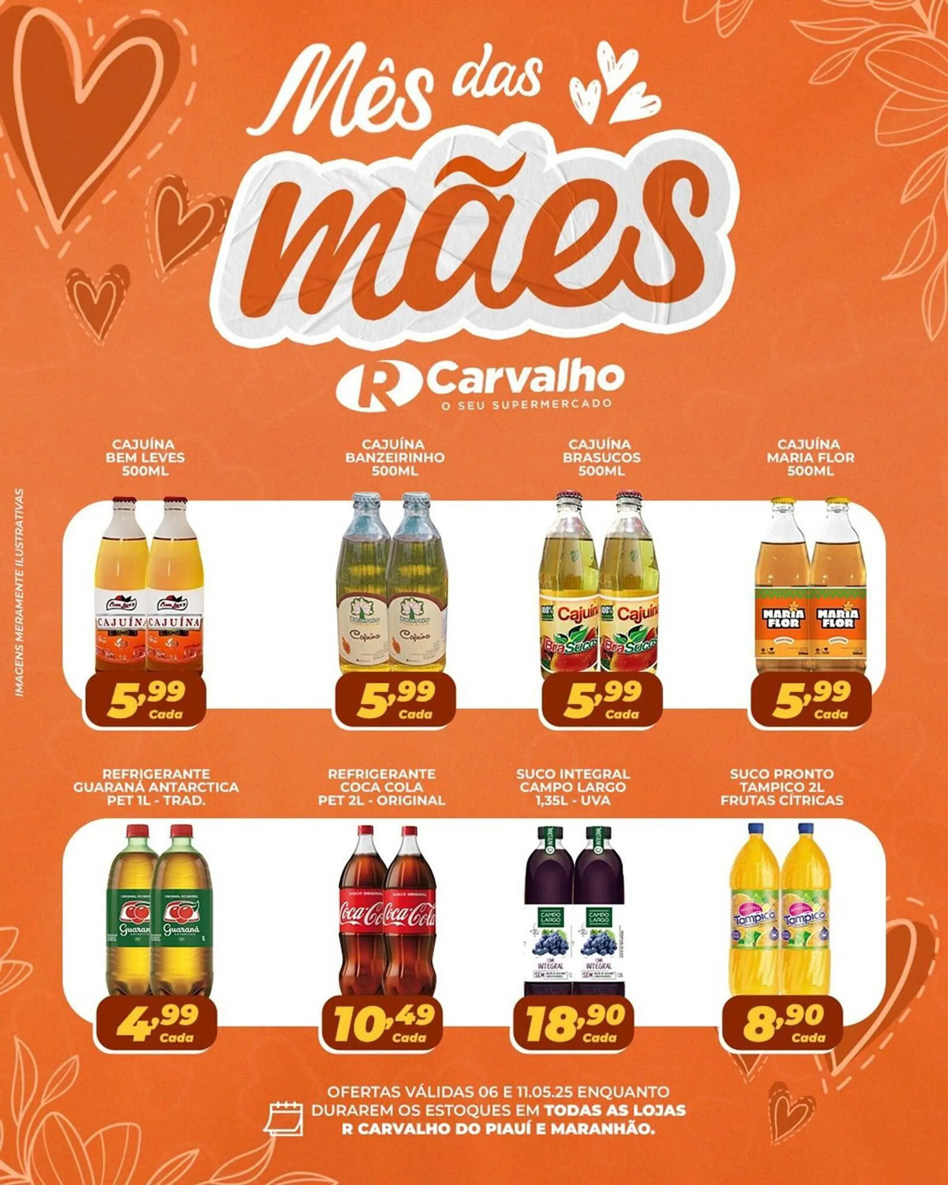Encarte de Catálogo Carvalho Supermercado 7 de maio até 11 de maio 2025 - Pagina 3