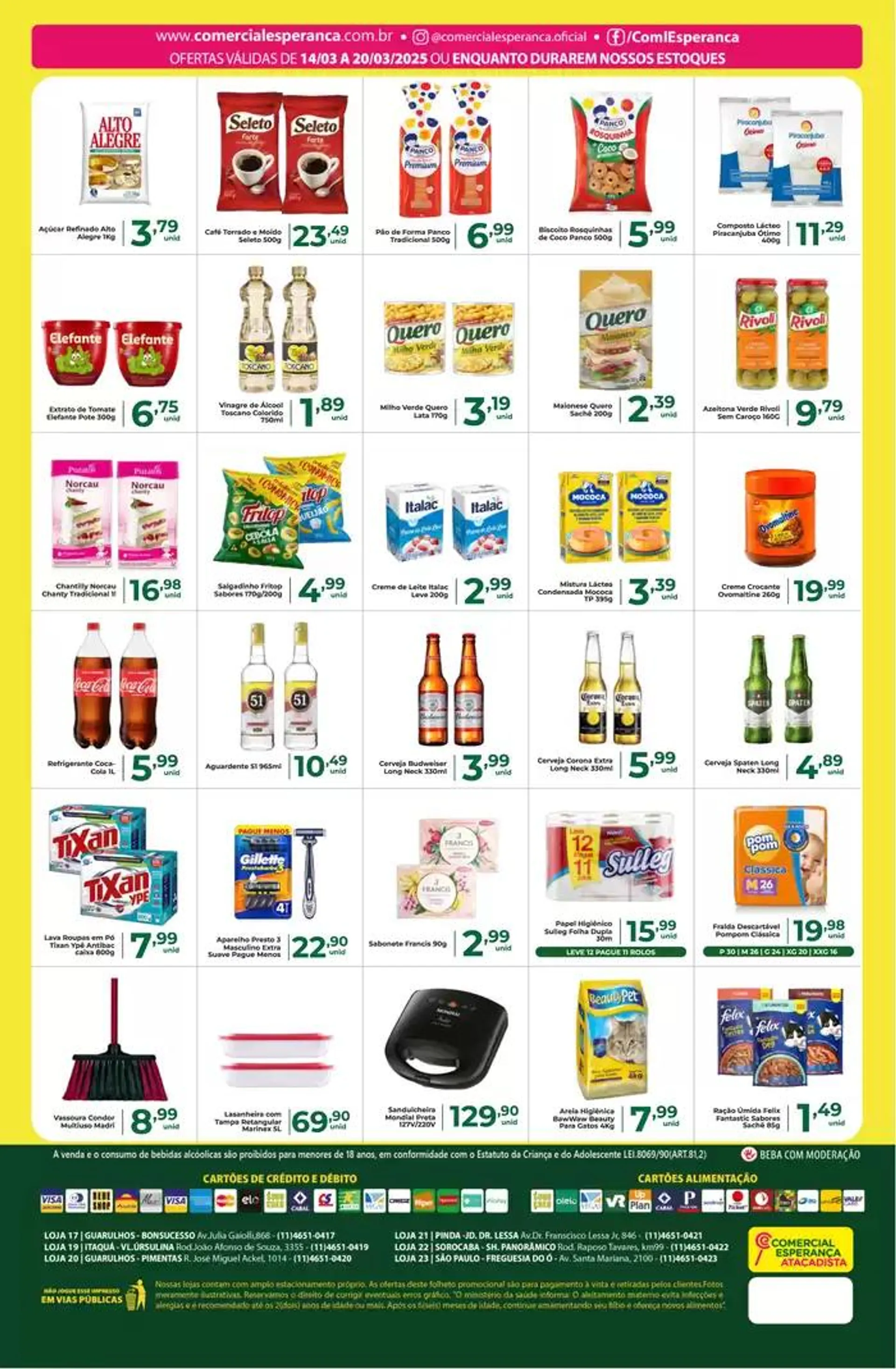 Encarte de Ofertas especiais para você 14 de março até 20 de março 2025 - Pagina 2