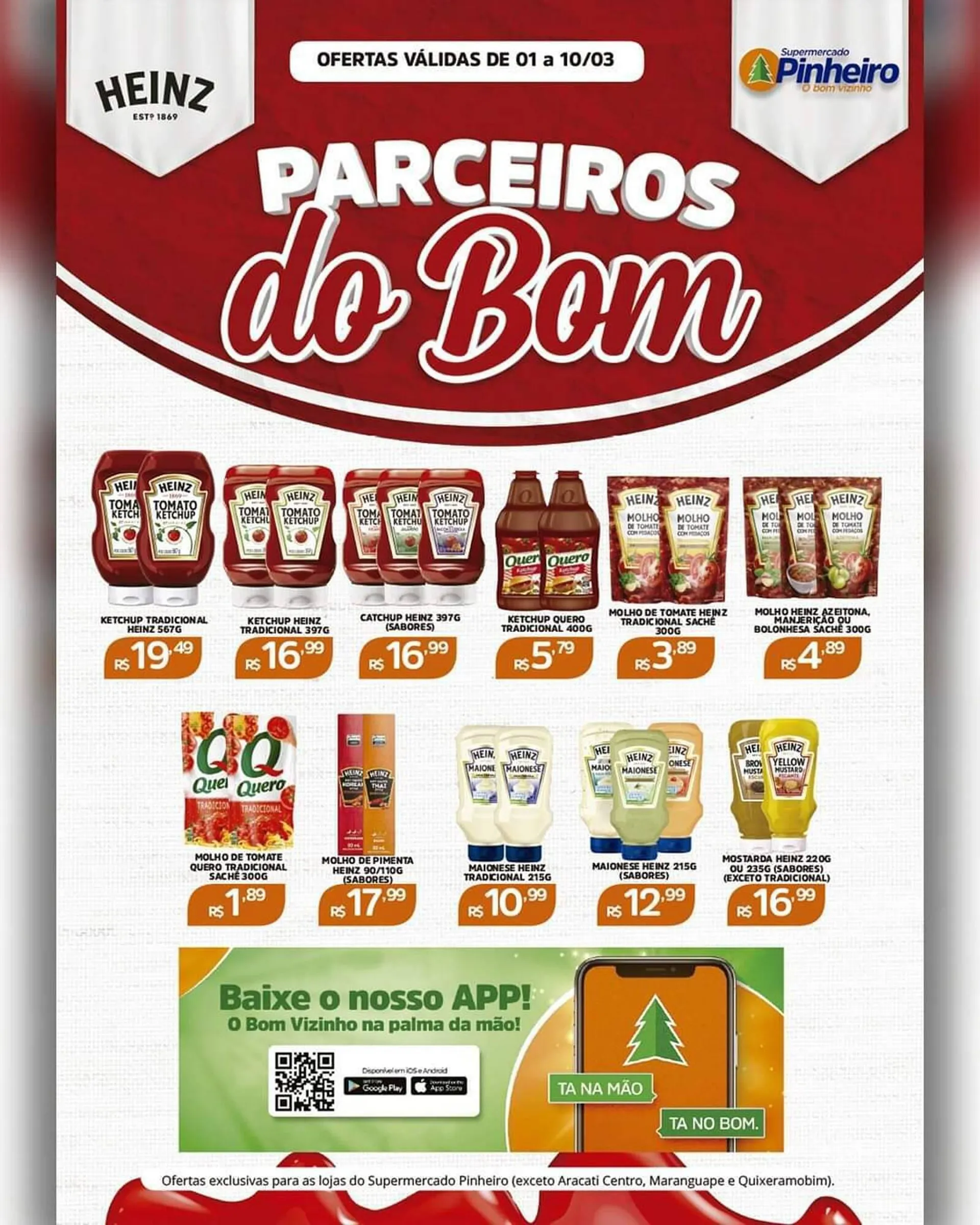 Encarte de Catálogo Pinheiro Supermercado 1 de março até 10 de março 2024 - Pagina 