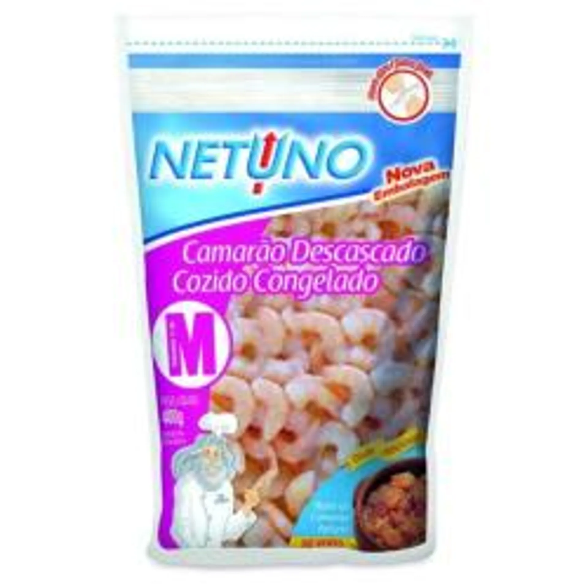 Camarao S/c Coz Cong Netuno 400g Iqf 60/80