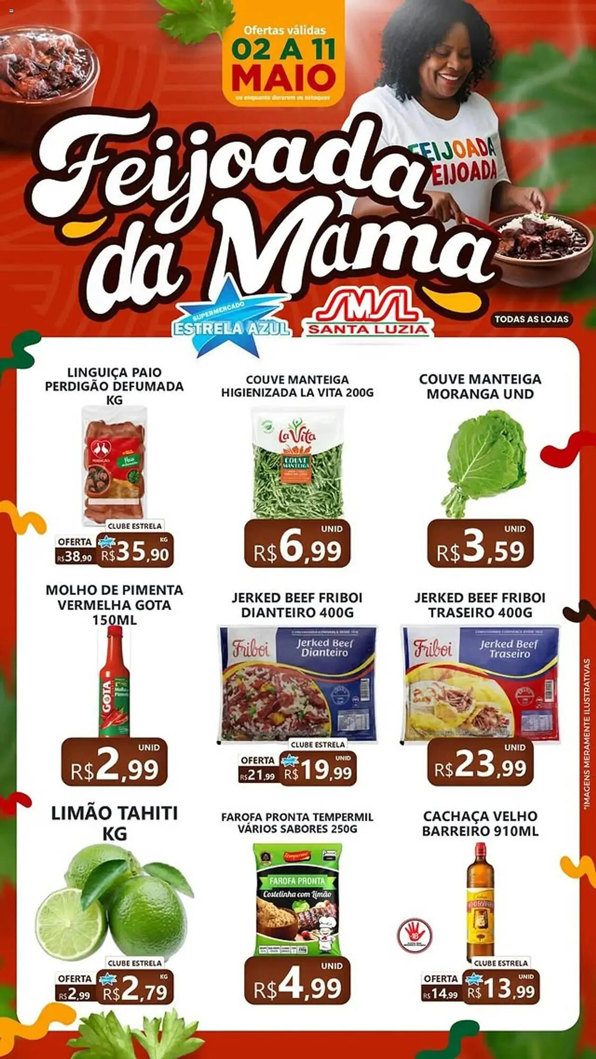 Encarte de Catálogo Supermercado Estrela Azul 2 de maio até 11 de maio 2025 - Pagina 2