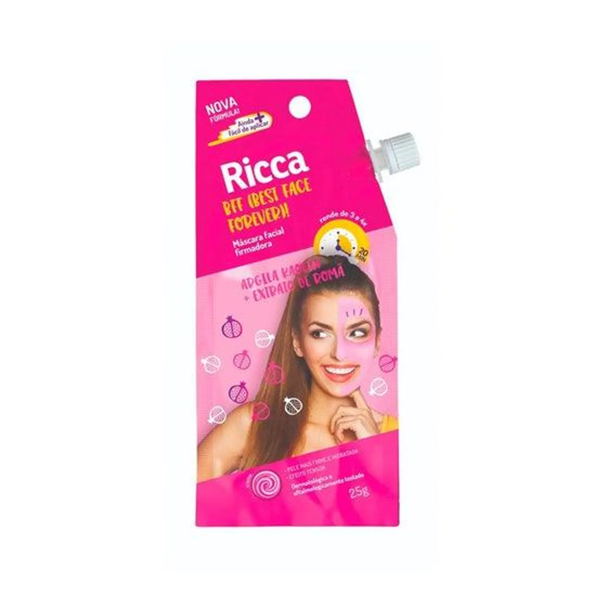 Máscara Facial Ricca Firmadora