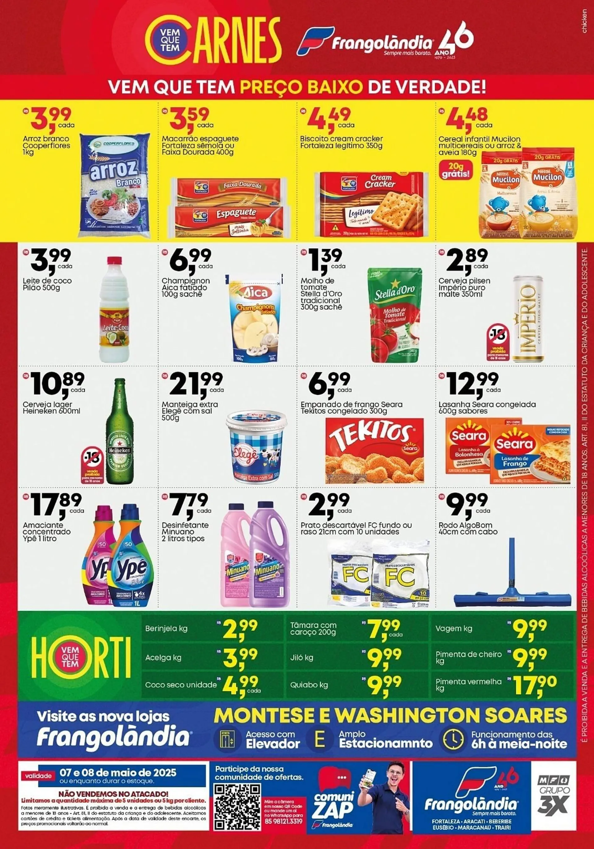 Encarte de Ofertas Frangolândia 7 de maio até 8 de maio 2025 - Pagina 2