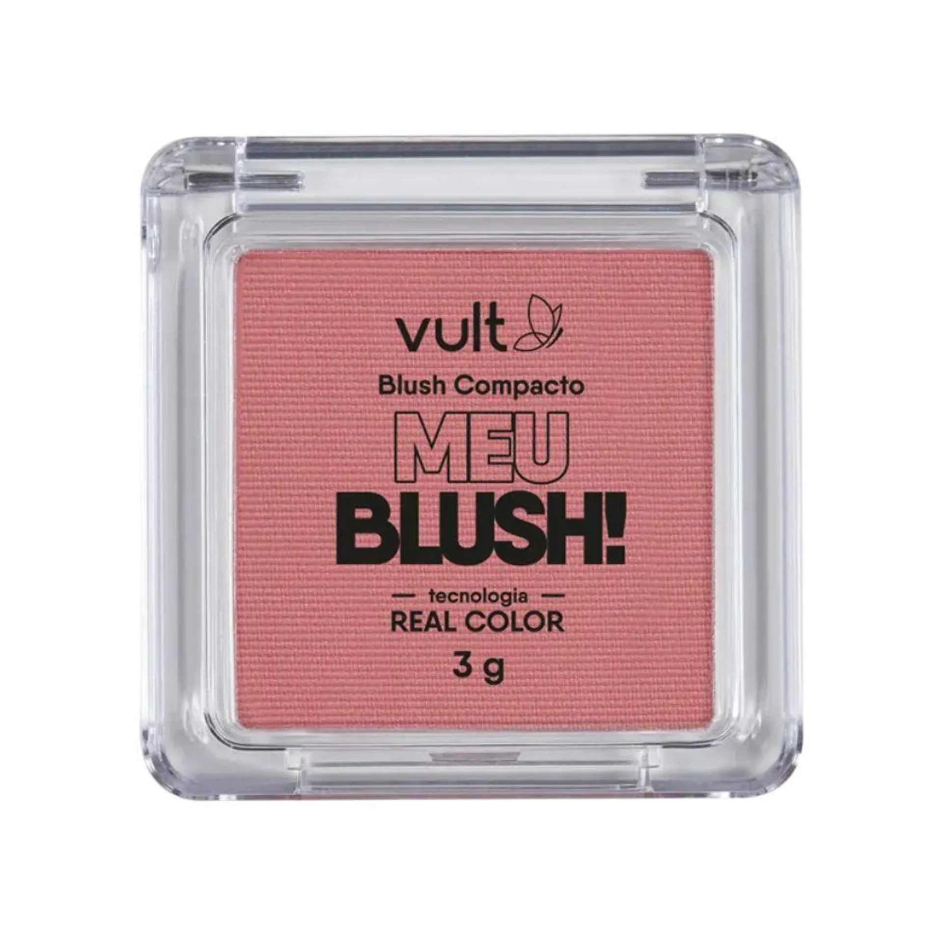 Blush Compacto Vult 3g Malva Matte